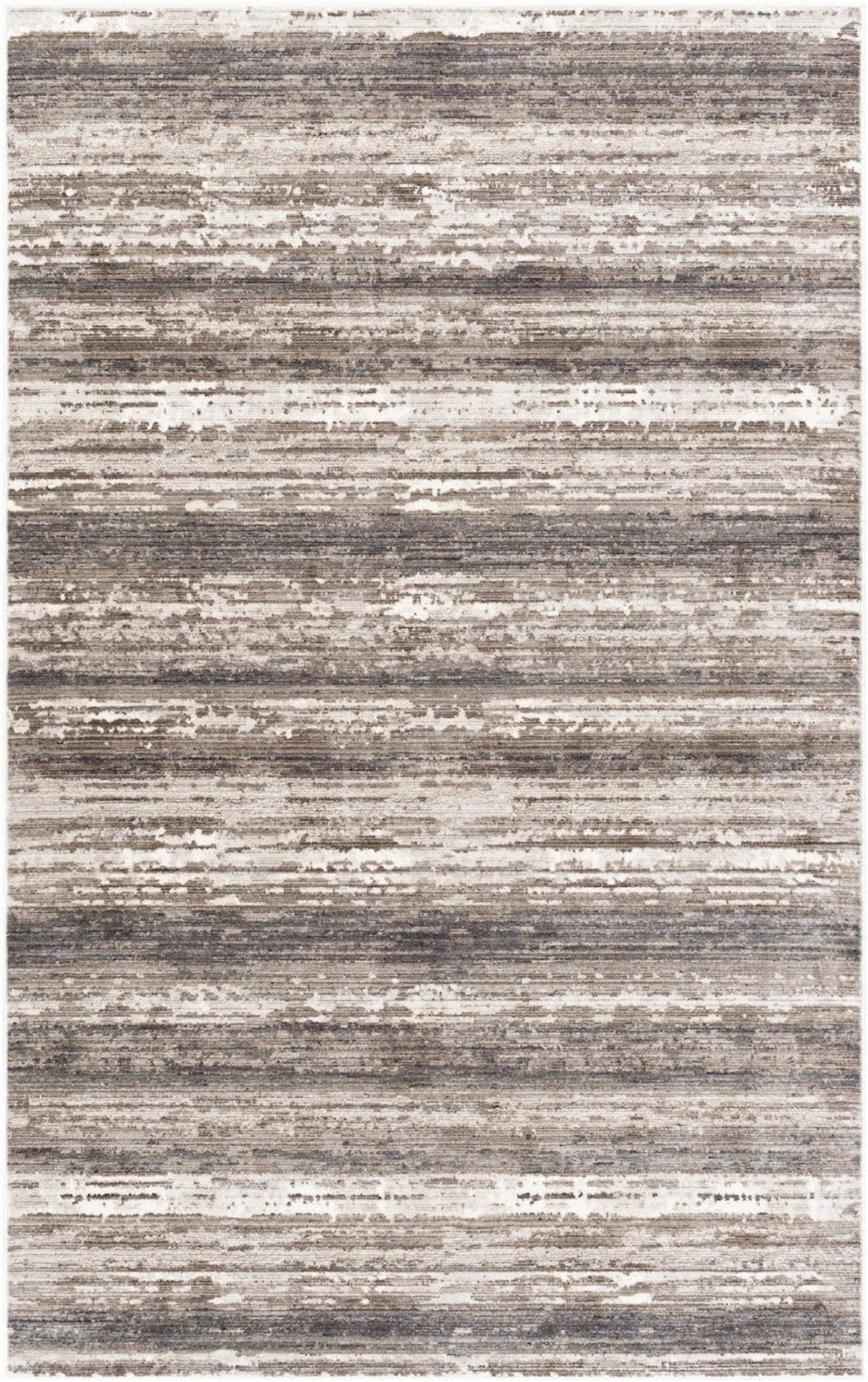 Mark&Day Modern Brown & Gray Area Rug 8x10 - Soft Non-Slip Living Room Carpet, Bedroom Rug, Kitchen Floor Mat (7'10