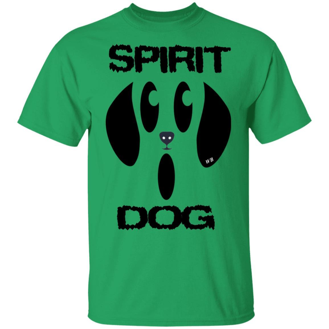 Spirit Dog Halloween Cotton T-Shirt | Funny Wine Lover Gift | Comfortable Ultra Soft Tee for Women | Perfect for Halloween Parties & Wine Nights