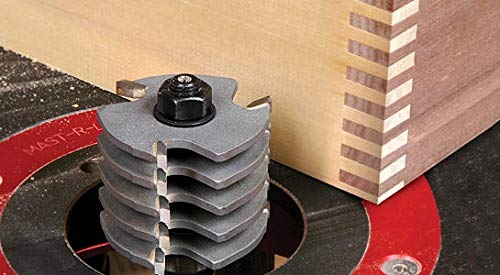 Amana Tool 53610 Carbide Tipped Box Joint Router Bit 1-7/8