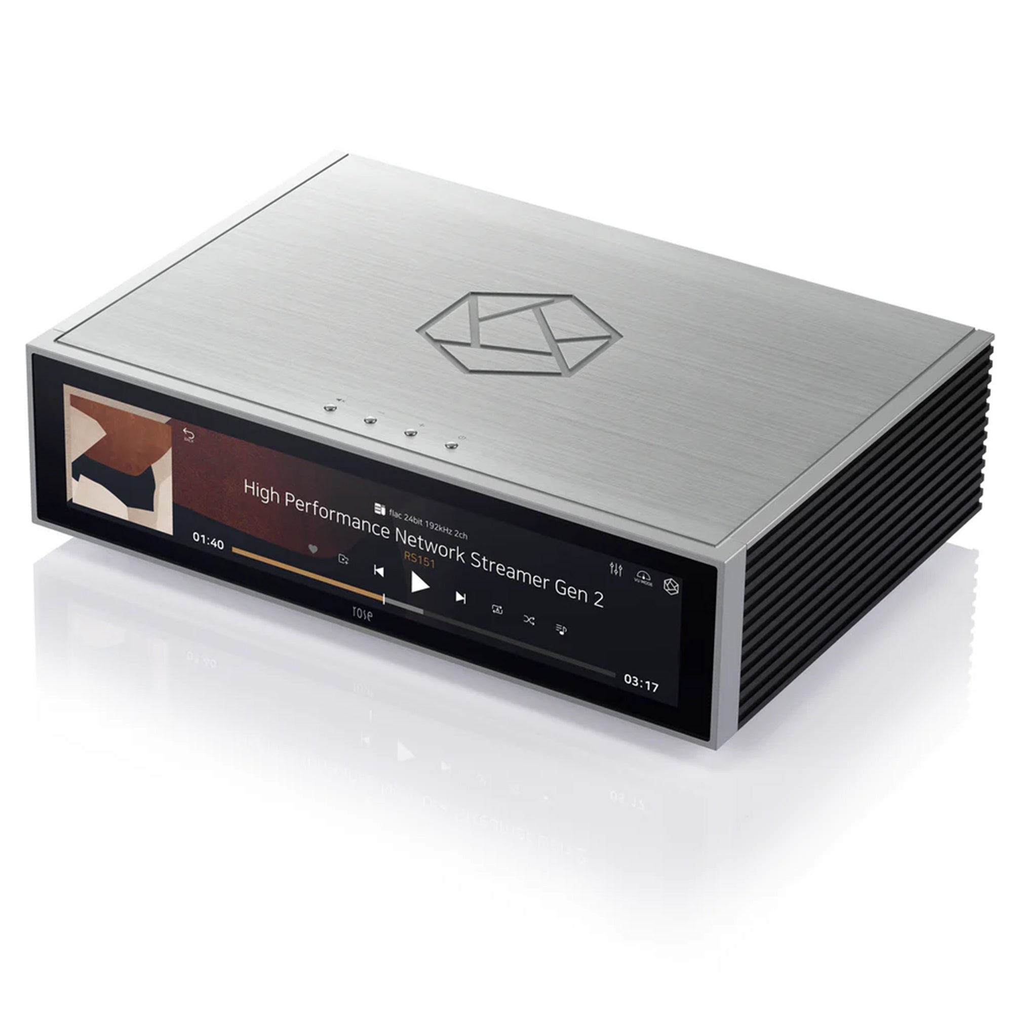 HiFi ROSE RS151 High Performance Network Audio Streamer - Premium Wireless Music Player for Home Theater & Audiophile Systems