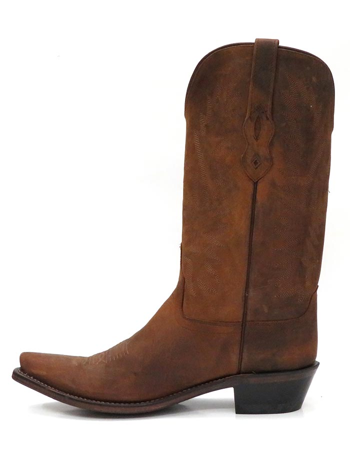 Old West LF1511 Women's Western Cowgirl Boots - Brown Snip Toe with Medallion Detail | Perfect for Country Dancing, Rodeos & Western Fashion