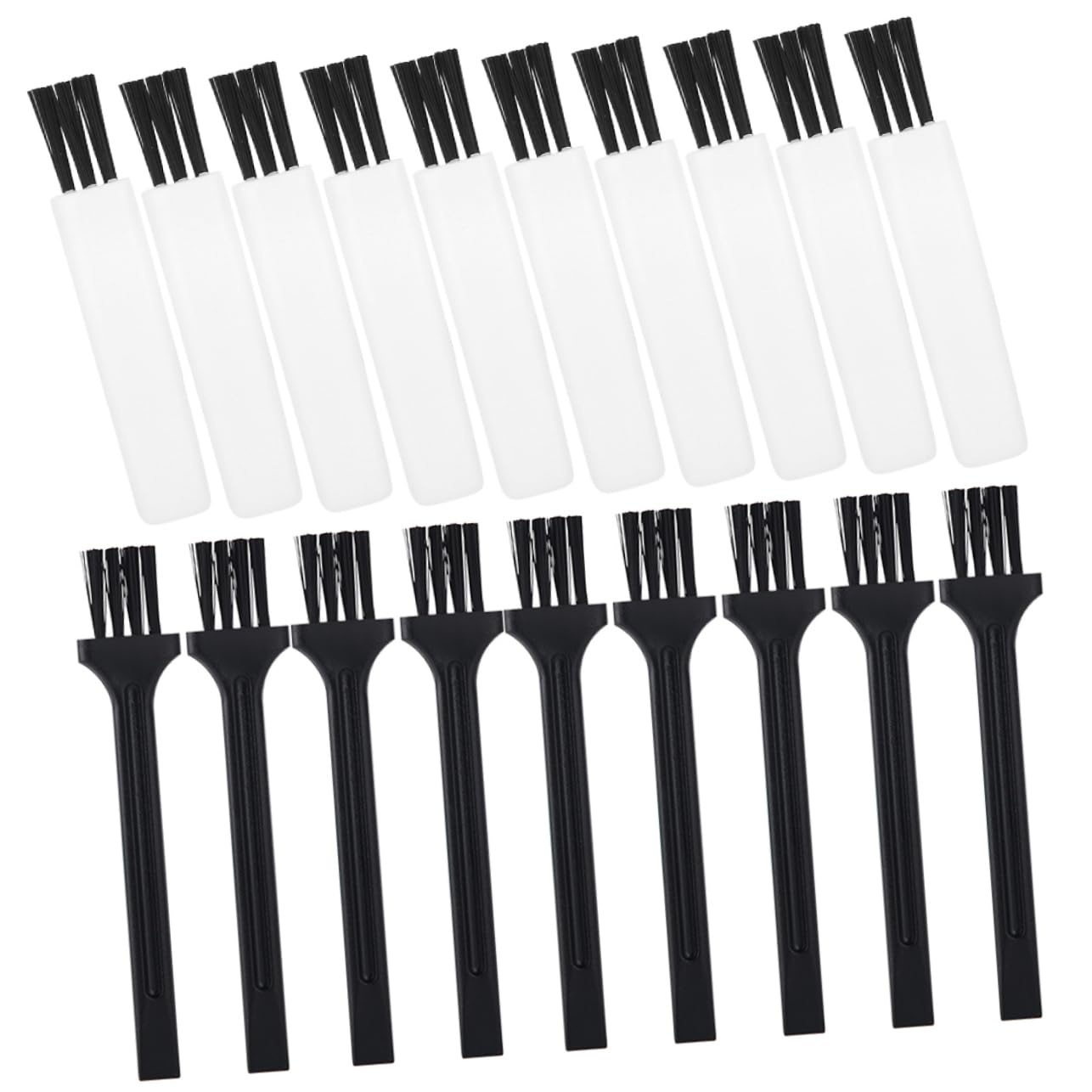 120 Pcs Electric Shaver Cleaning Brush Set - Multi-Purpose Keyboard & Computer Cleaning Tool - Durable Plastic Bristles for Shavers, Keyboards & Electronics (Perfect for Home & Office Use)