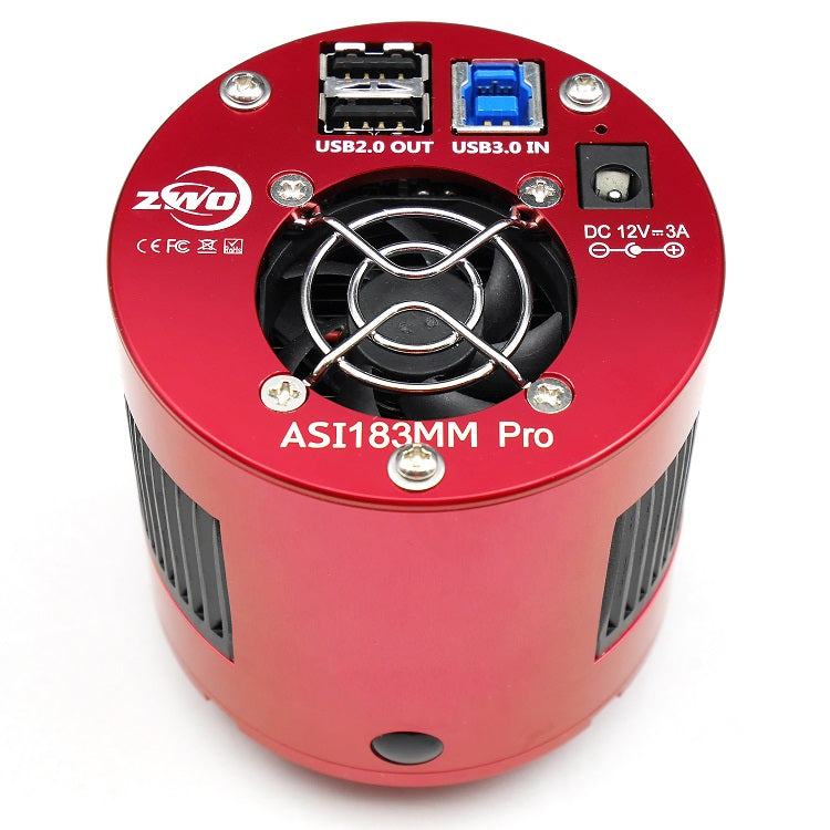 ASI183MC Pro Color Astronomy Camera - High Sensitivity CMOS Sensor for Deep Sky Imaging, Planetary Observation & Astrophotography - Perfect for Stargazing, Night Sky Photography & Scientific Research