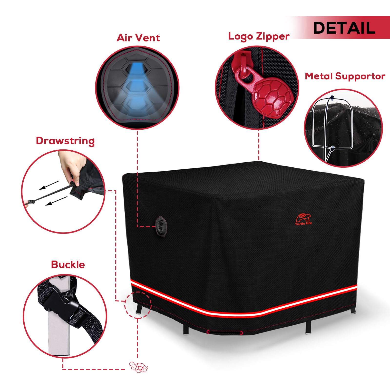 Heavy Duty Waterproof Patio Furniture Cover - 76