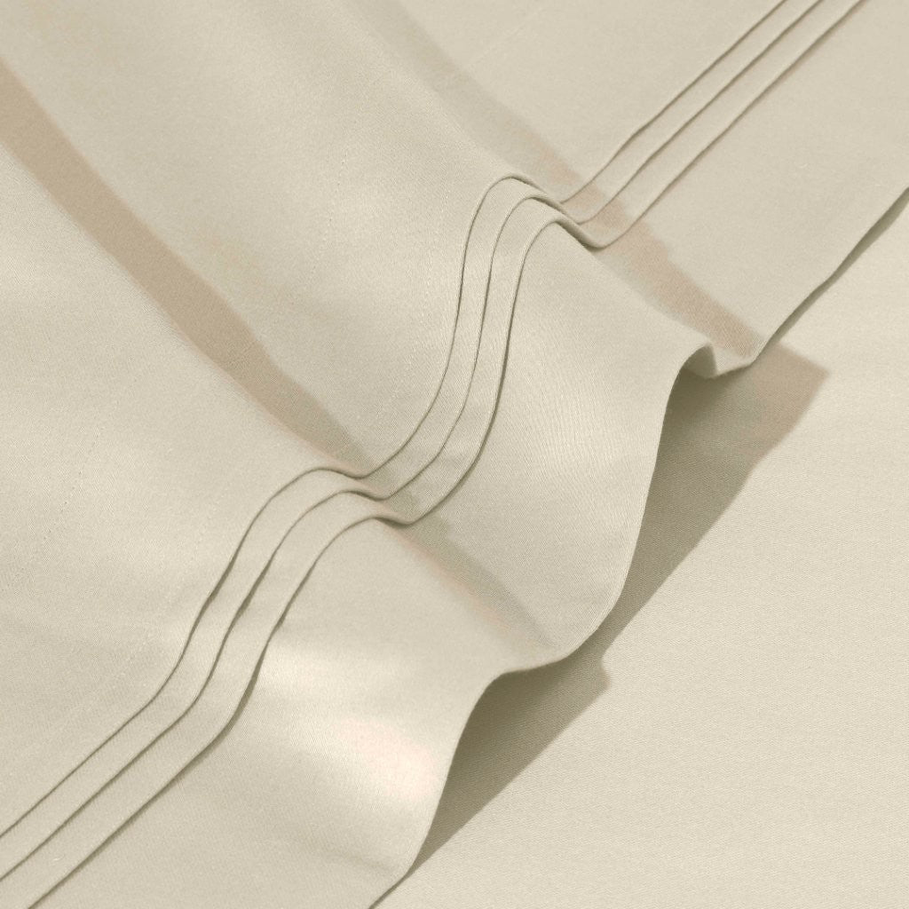 Premium 1000 Thread Count Egyptian Cotton Sheet Set - Eco-Friendly, Breathable & Hypoallergenic - Perfect for Luxury Bedrooms & Hot Sleepers