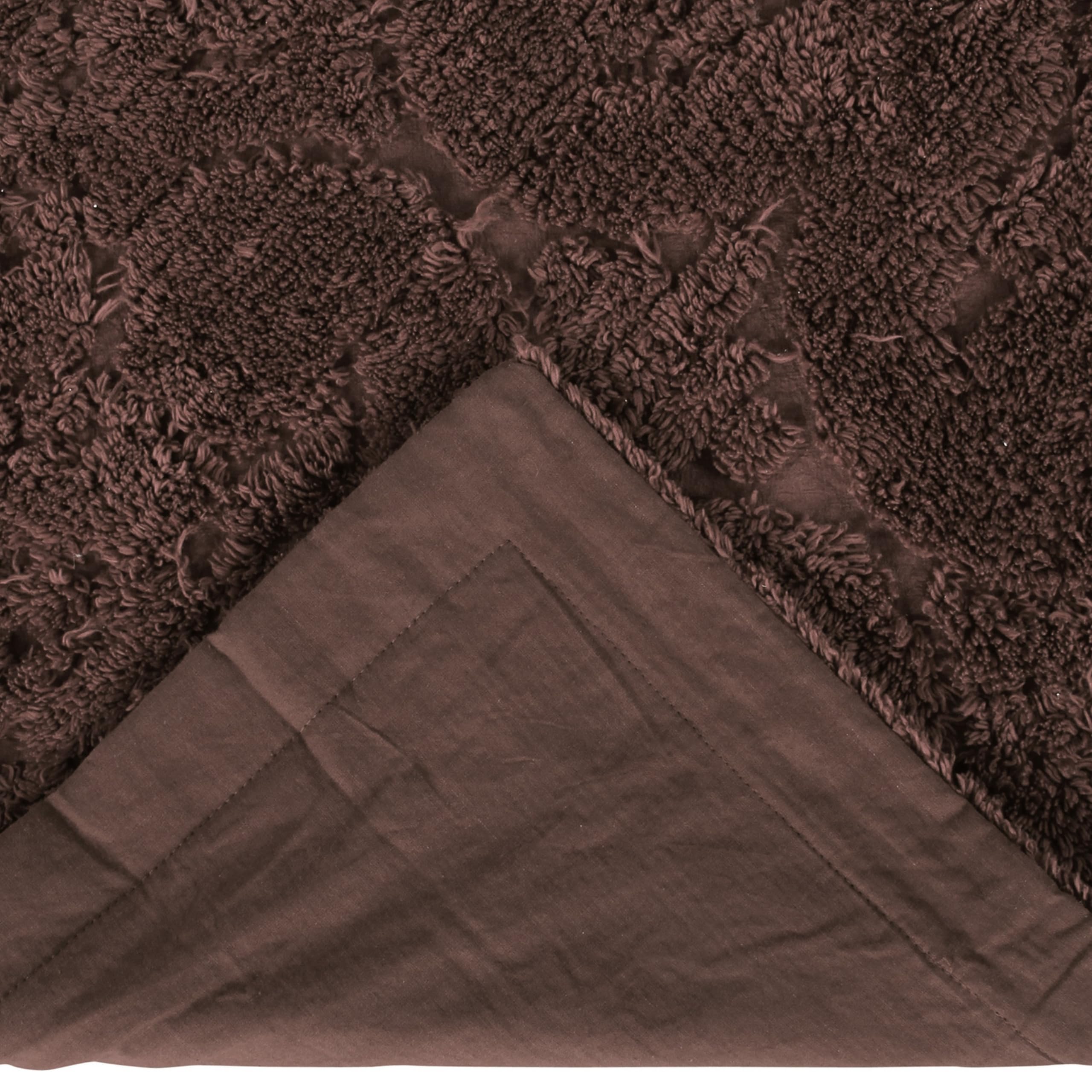Better Trends 3-Piece 100% Cotton Chenille Bedspread Set - King Size (120