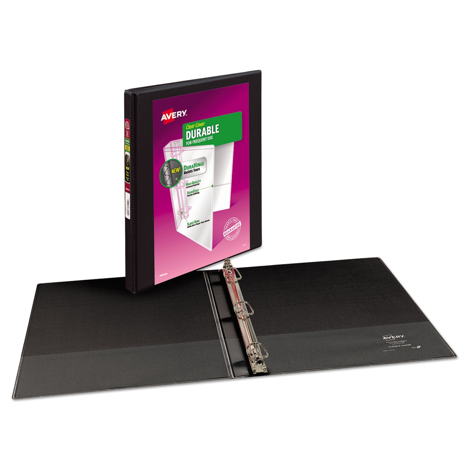Avery® Durable 3-Ring Binder with Durahinge™ Technology, 0.5