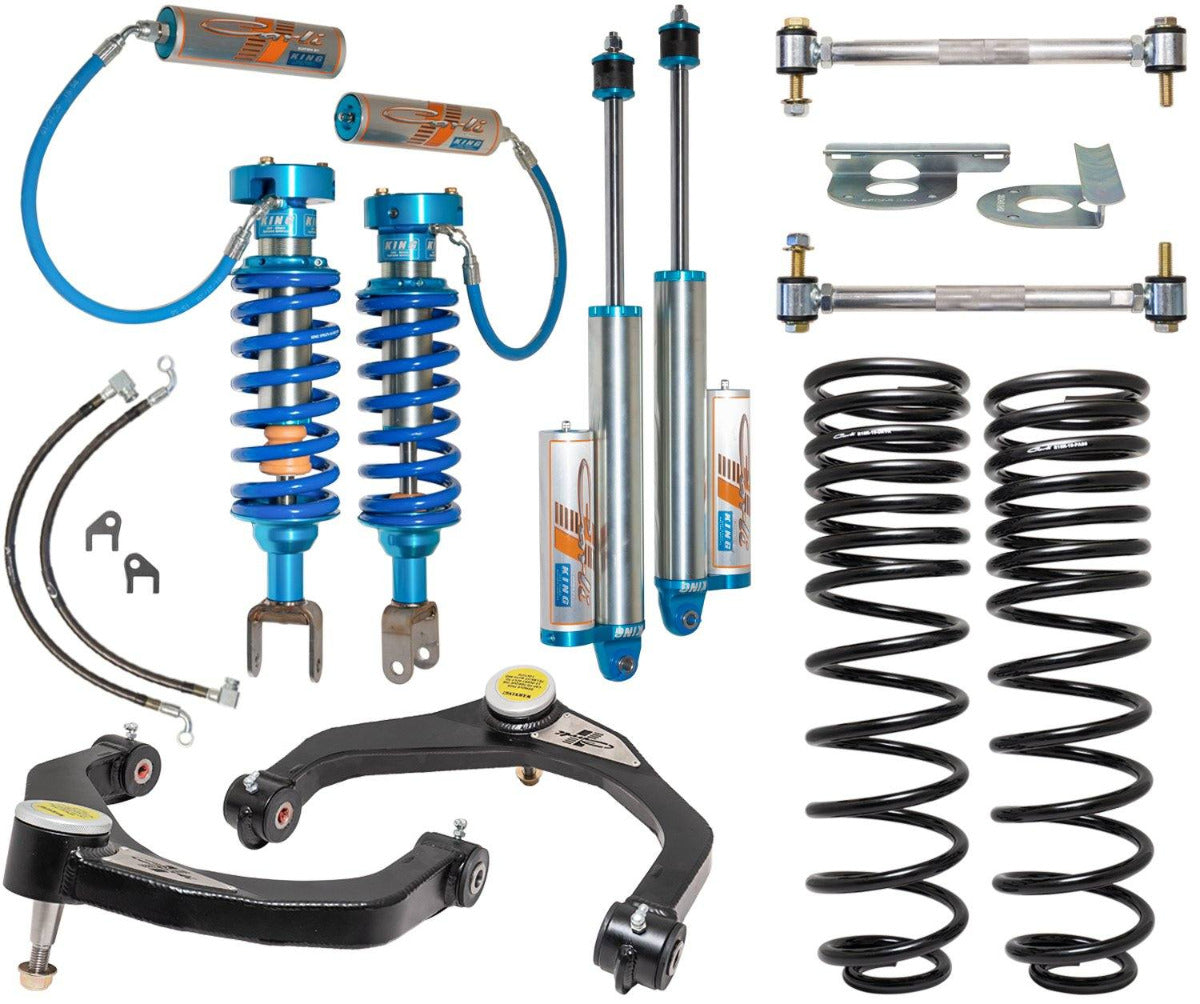 2019-2024 Ram 1500 Rebel Carli 2.5 Performance Suspension System with Heavy Duty Rear Coil Springs - Off-Road Upgrade for Enhanced Towing & Trail Performance
