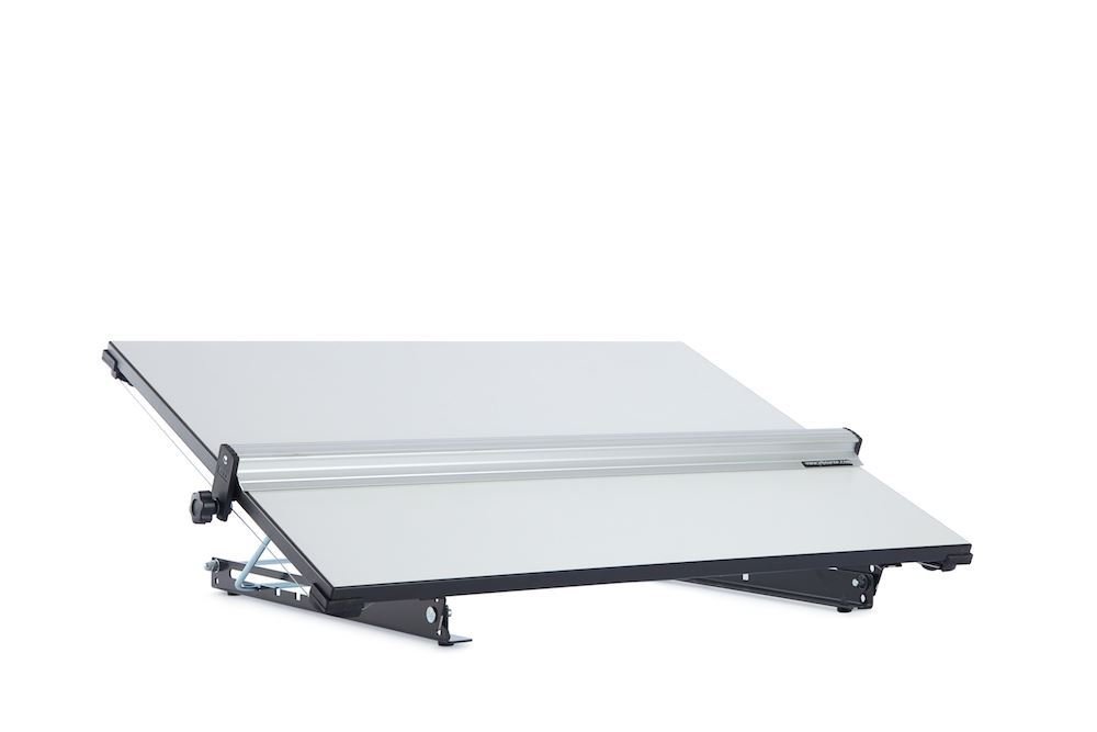 A2 Drawing Board with Carrying Handle - Adjustable Angle Drafting Table for Artists & Architects - Perfect for Sketching, Technical Drawing & Classroom Use