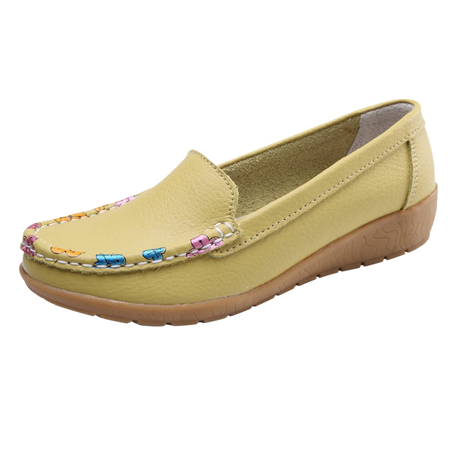 Women's Slip-On Comfort Loafers - Casual Walking & Driving Shoes for Women - Lightweight & Breathable for Outdoor Activities, Work & Travel