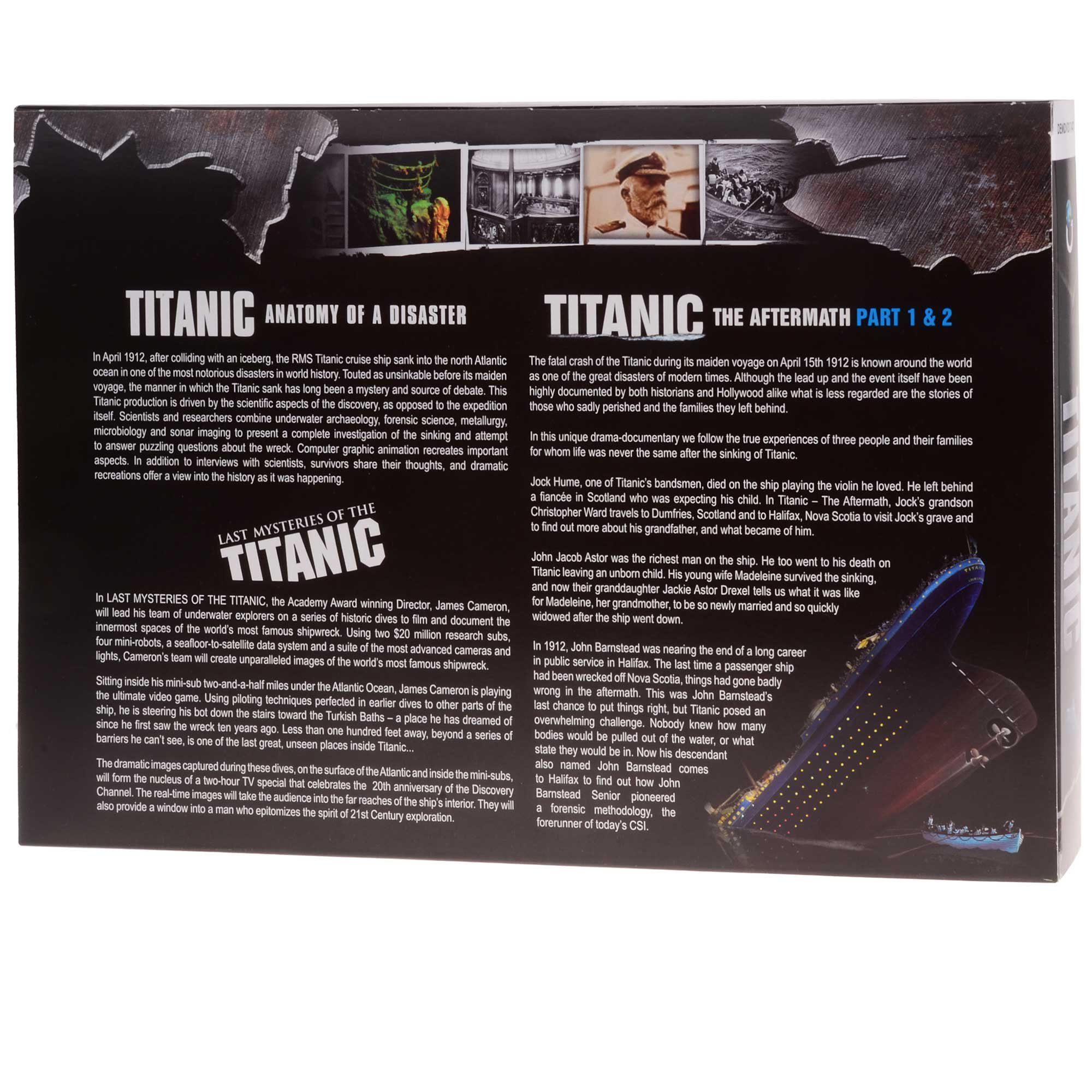 Titanic 4-DVD Collector's Gift Set (English Import) - Perfect for Movie Nights, Gifts & Titanic Fans