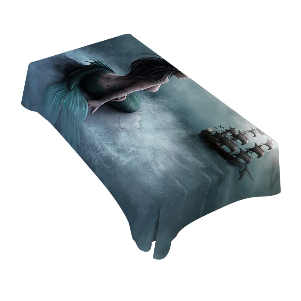Premium Waterproof & Spillproof Rectangle Tablecloth - 52