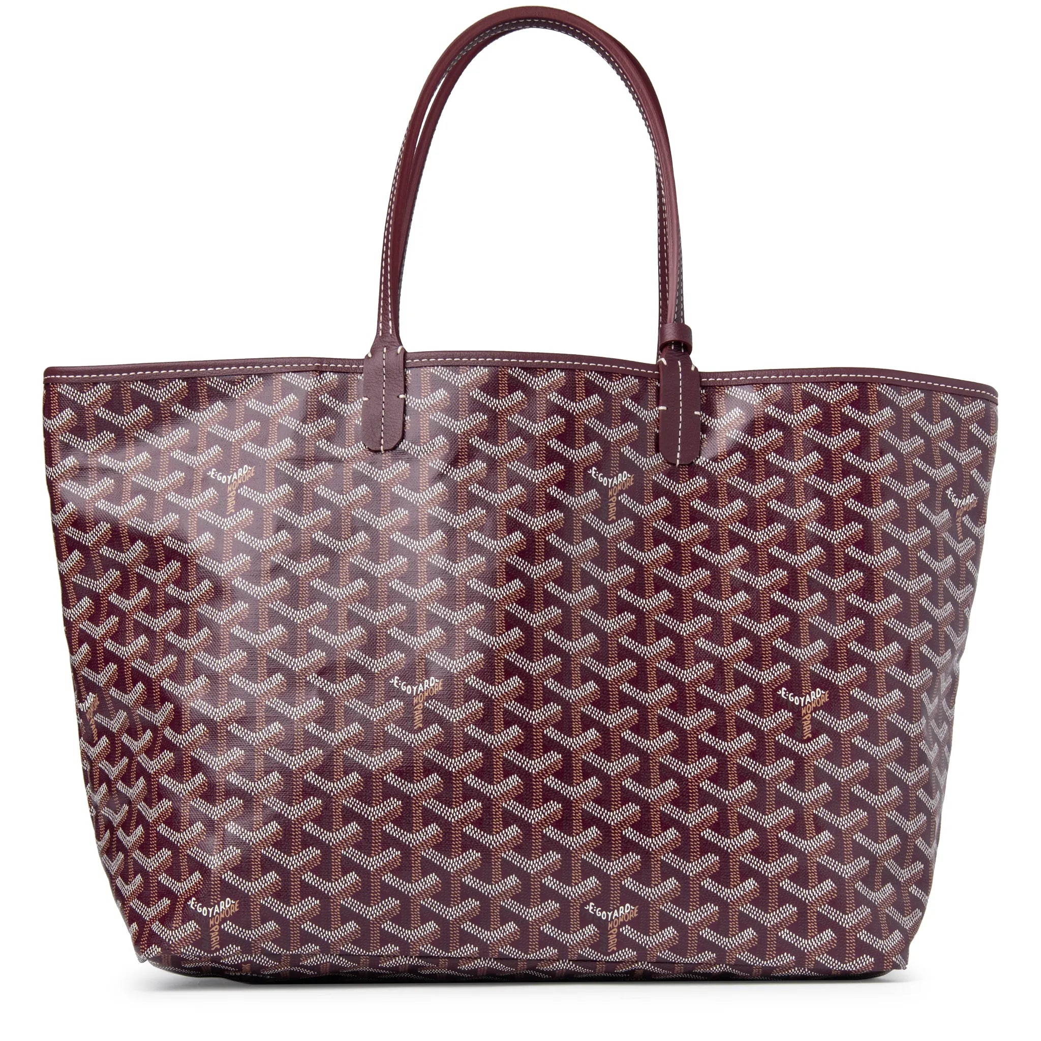 Goyard Saint Louis PM Tote Bag Burgundy Red - Luxury Designer Handbag for Women - Perfect for Work, Travel & Everyday Use