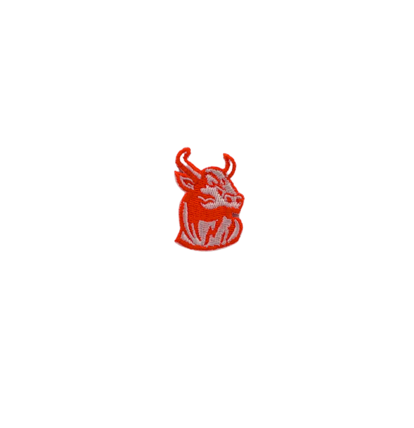Rock'em Bull Hat Patch 2025 - American Flag & Patriotic Embroidered Iron-On Patch for Caps, Jackets & Bags - Perfect for 4th of July, Veterans Day & Country Pride Events