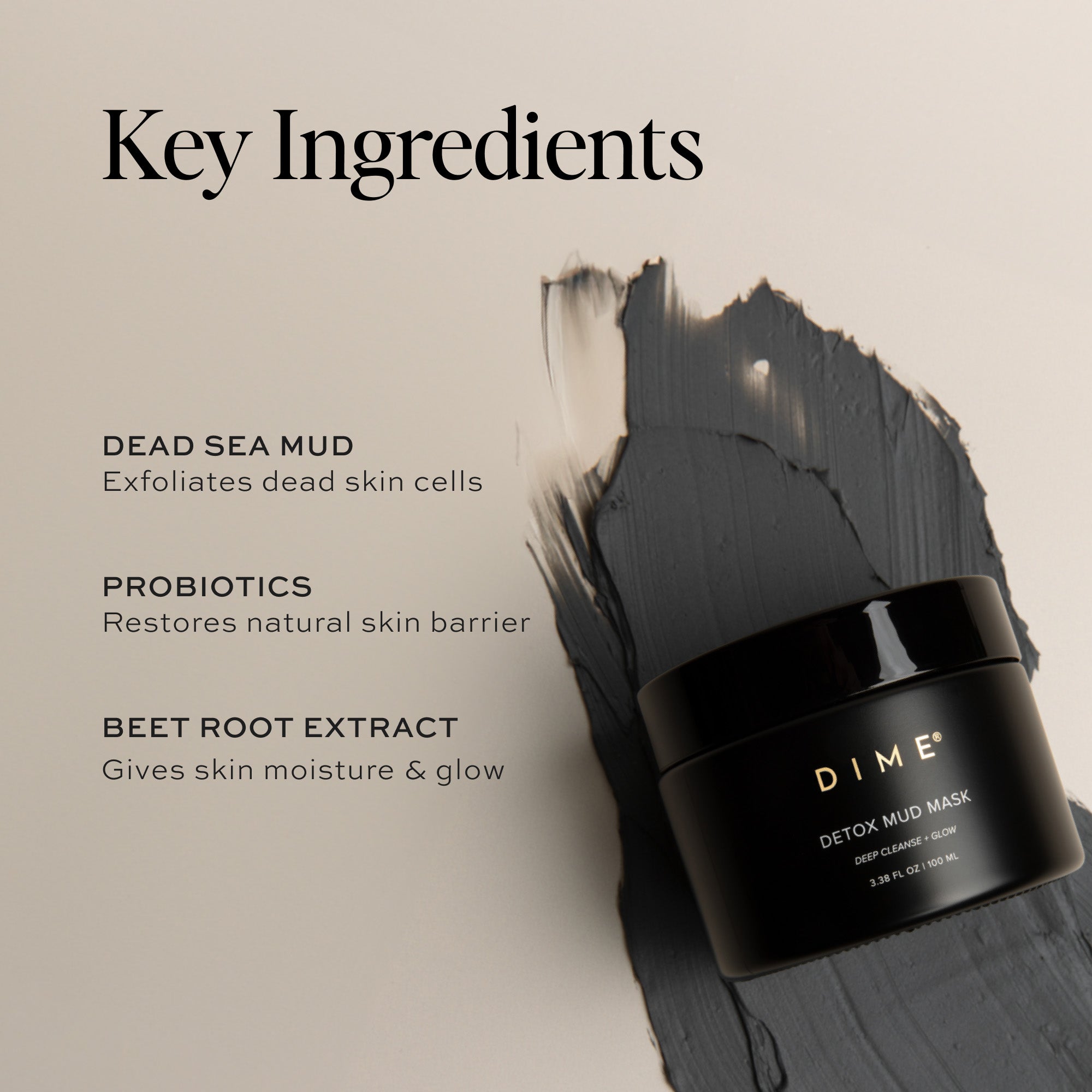 Best Detox Mud Mask for Deep Cleansing & Pore Minimizing - Organic Clay Facial Mask for Acne & Blackhead Removal - Perfect for Spa Day & Self-Care Routine