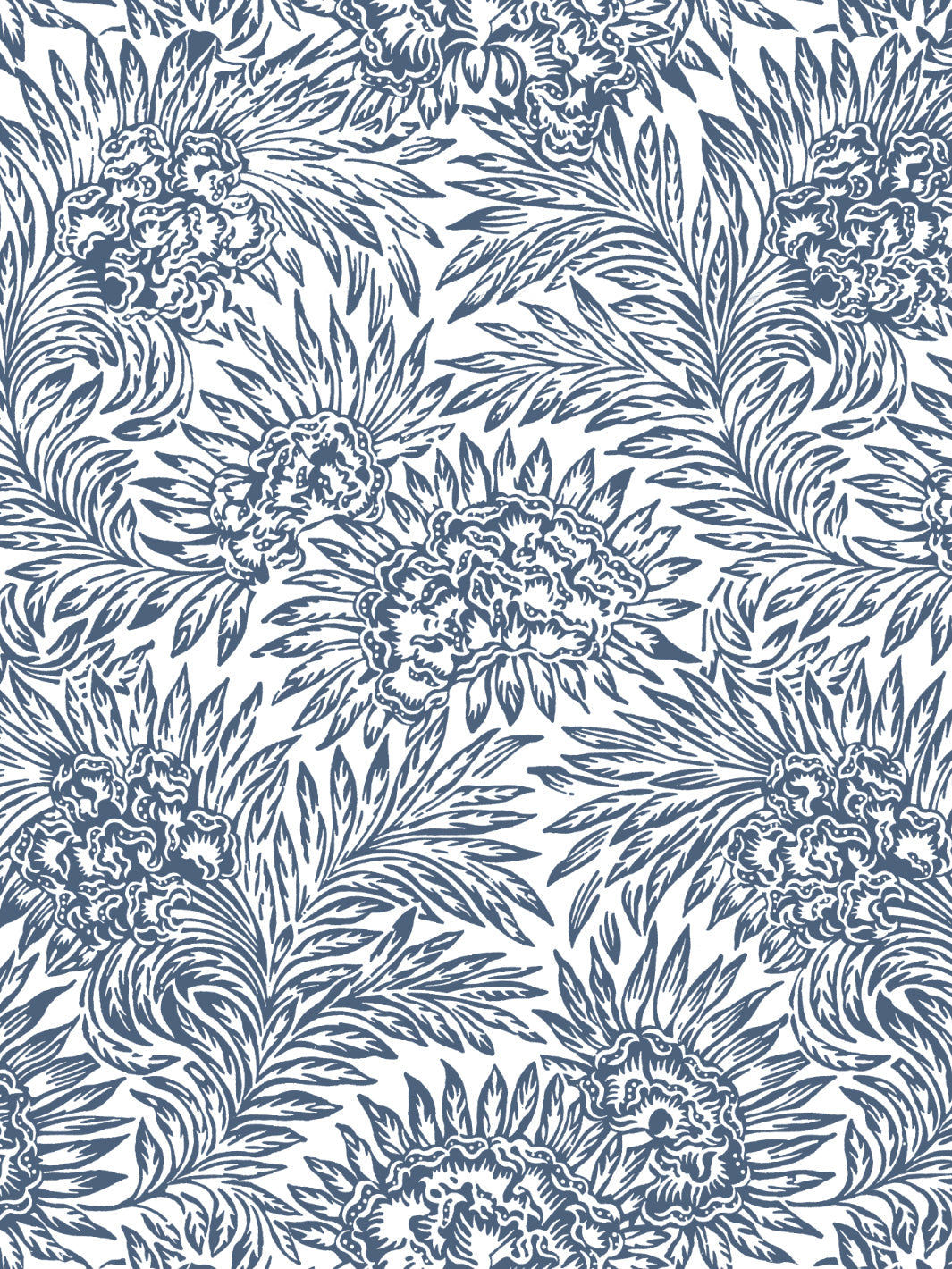 Nathan Turner 'Herald' Dark Blue Wallpaper - Premium Peel & Stick Removable Wallpaper for Living Room, Bedroom & Office Decor