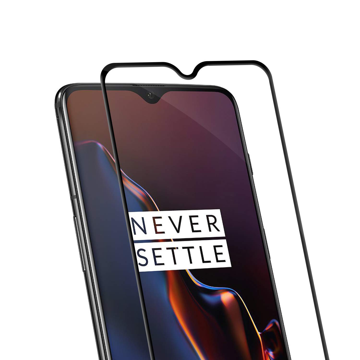2 Pack OnePlus 7 Tempered Glass Screen Protector - 9H Hardness, HD Clear, Anti-Scratch, Bubble-Free with Microfiber Cleaning Cloth - Perfect for Work, Travel & Everyday Protection