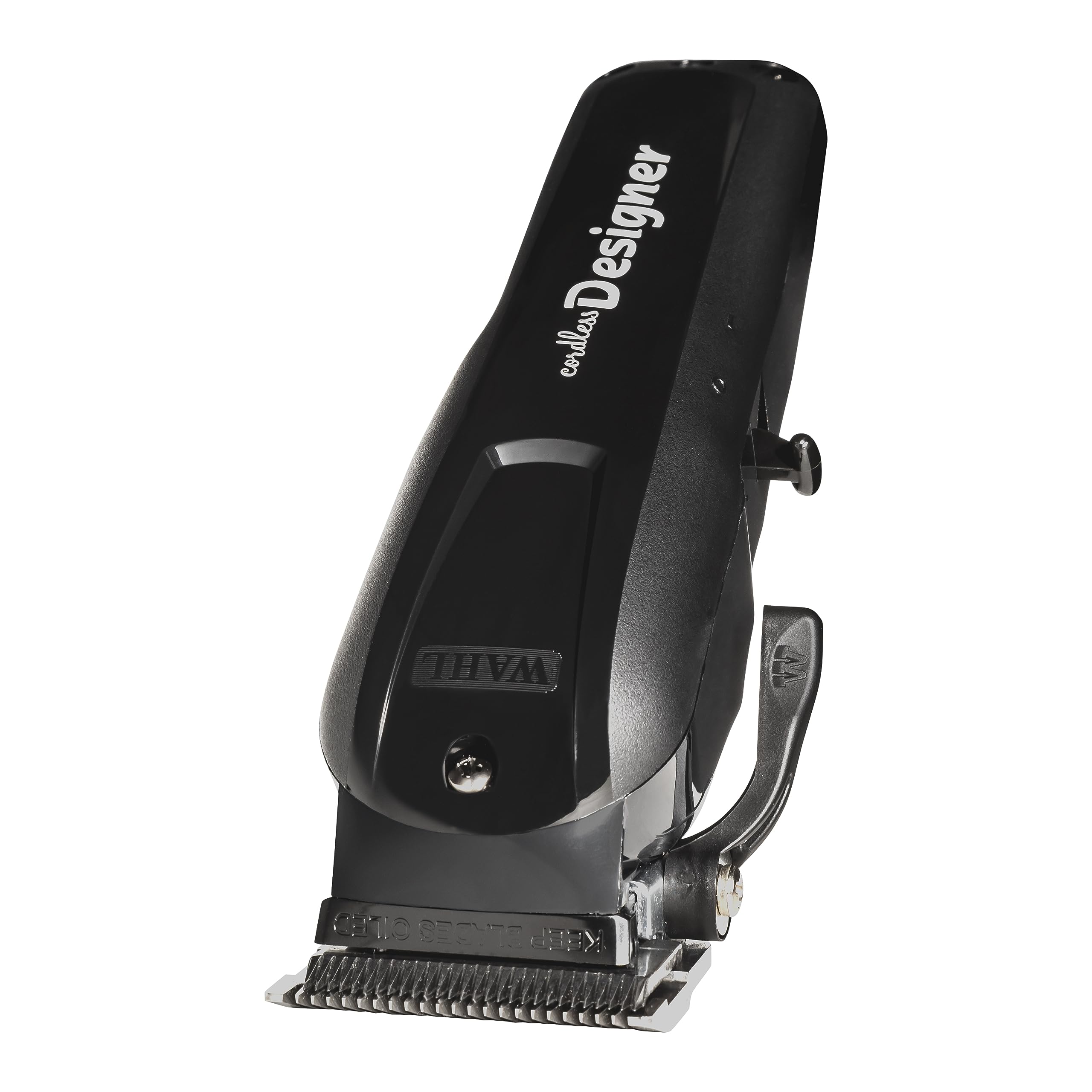 Wahl Professional Cordless Hair Clipper #8591 - 90 Min Runtime, Includes Weighted Charging Stand #3801 - Barber & Stylist Tool for Fades, Buzz Cuts & Precision Haircuts - Home & Salon Use