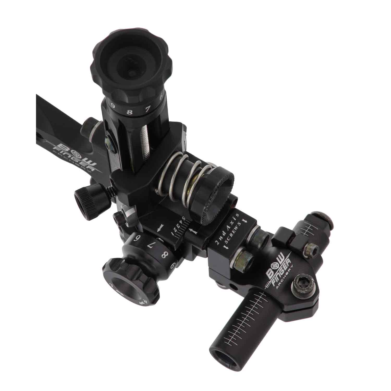 Bowfinger 1 Compound Target Sight V2 - Precision Bow Sight for Archery Hunting & Target Practice - Perfect for Outdoor Adventures & Competitive Shooting