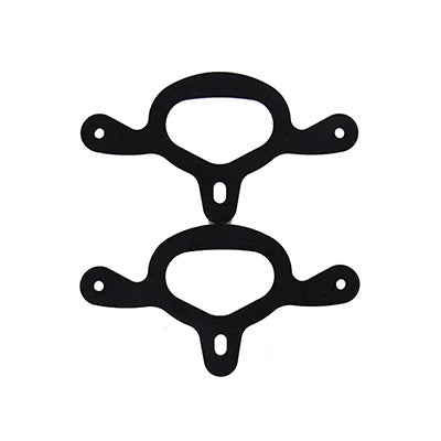 Black Rubber Spur Tie Downs - Heavy Duty Straps for Securing Cargo, Motorcycles & Equipment - Perfect for Trucks, Trailers & Outdoor Adventures