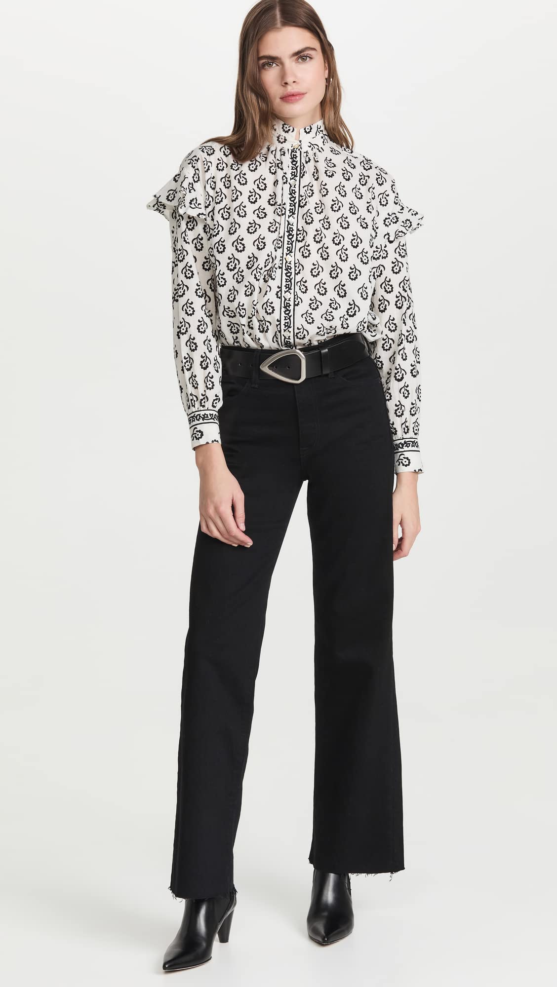 Stylish Women's Grace Jeans - High Waist Slim Fit Denim Pants for Casual & Office Wear | Perfect for Everyday Outfits and Work Attire