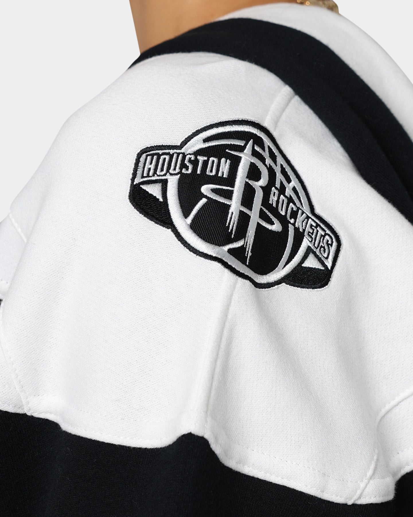 47 Brand Houston Rockets Superior Lacer Hoodie - Men's NBA Basketball Pullover Sweatshirt (Jet Black) - Perfect for Game Day & Casual Wear