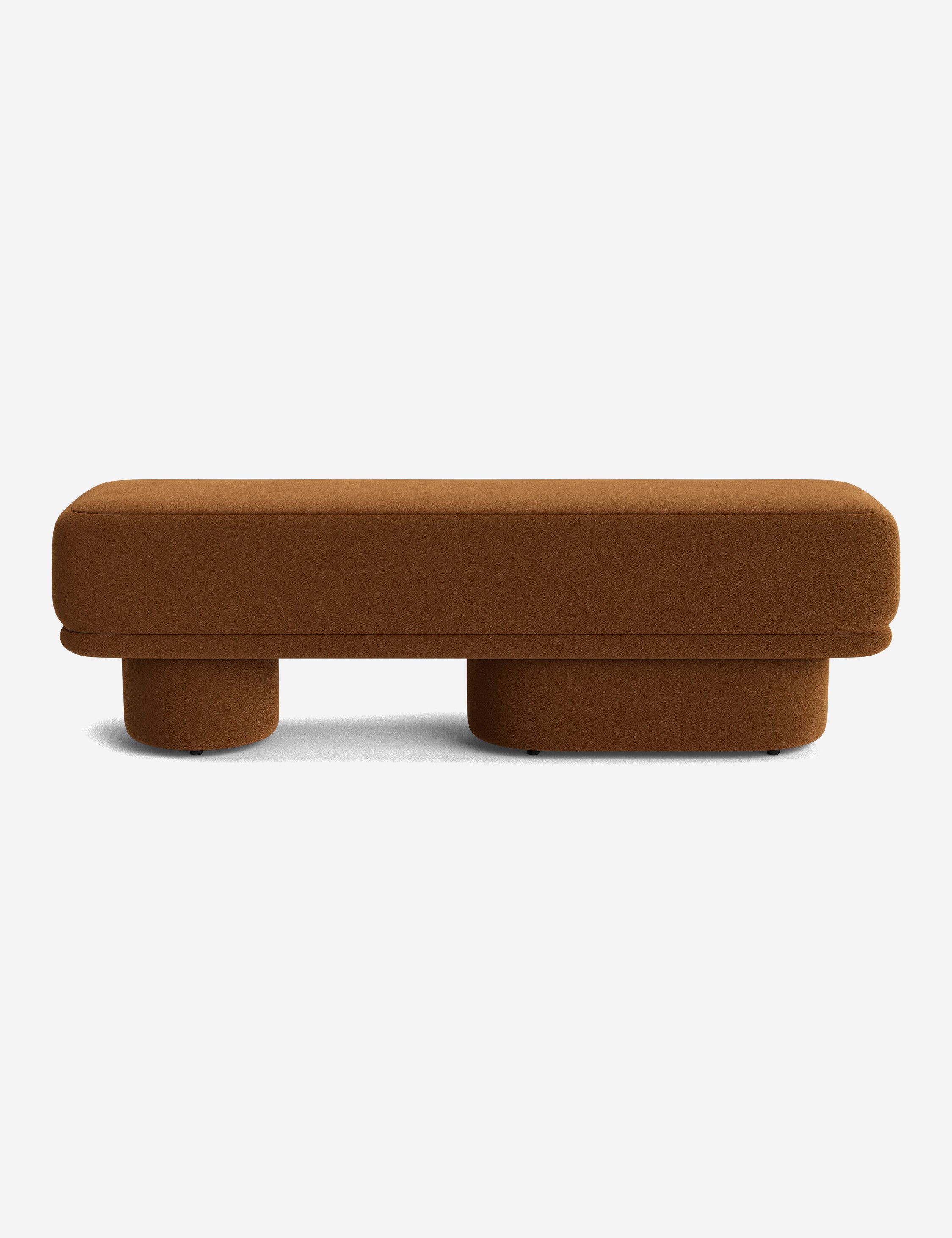 Sarah Sherman Samuel Brooks Bench - Modern Wooden Bench for Living Room, Bedroom & Entryway - Stylish & Durable Home Decor Furniture for Indoor Use
