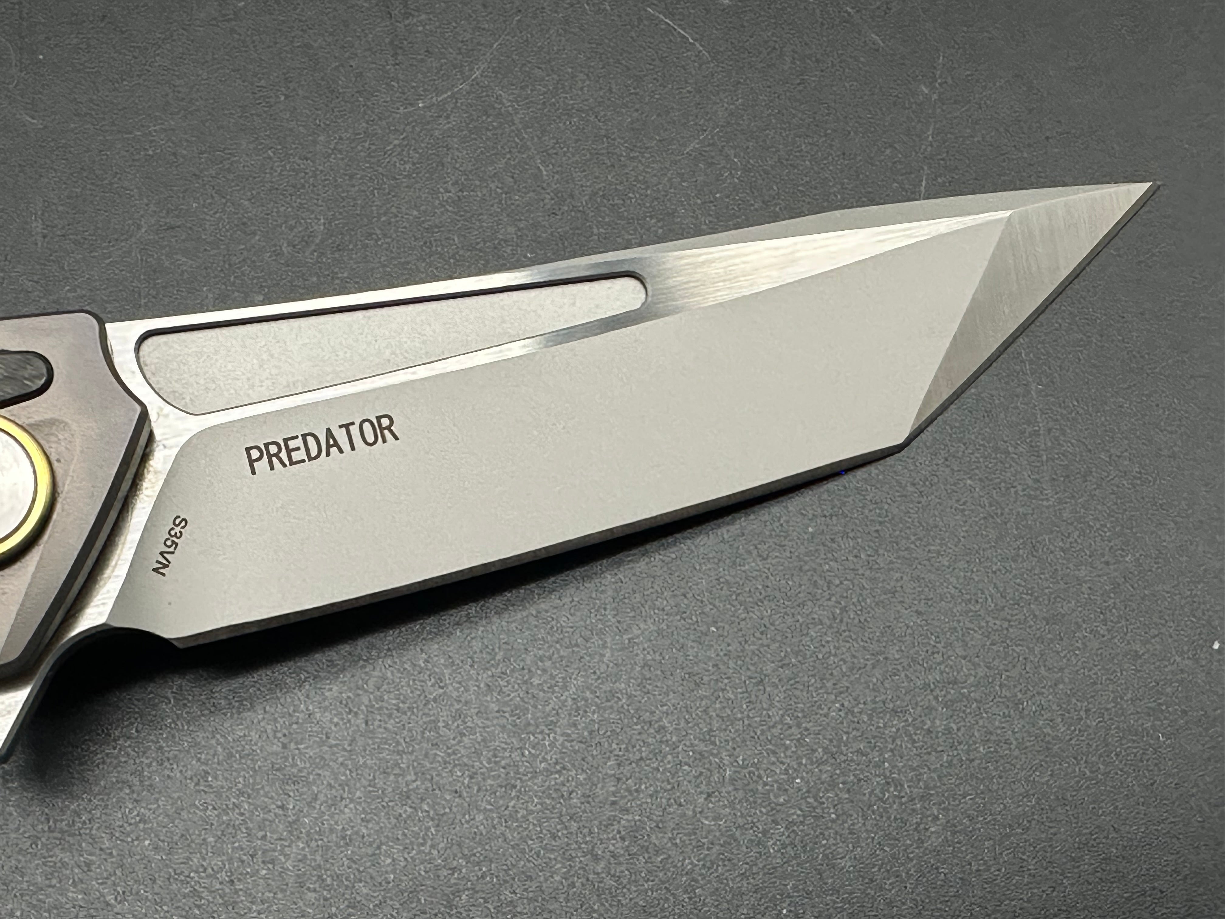 Bestech Predator BT1706A Folding Knife - Premium S35VN Steel Blade, Ergonomic G10 Handle for Outdoor, Camping & EDC Use