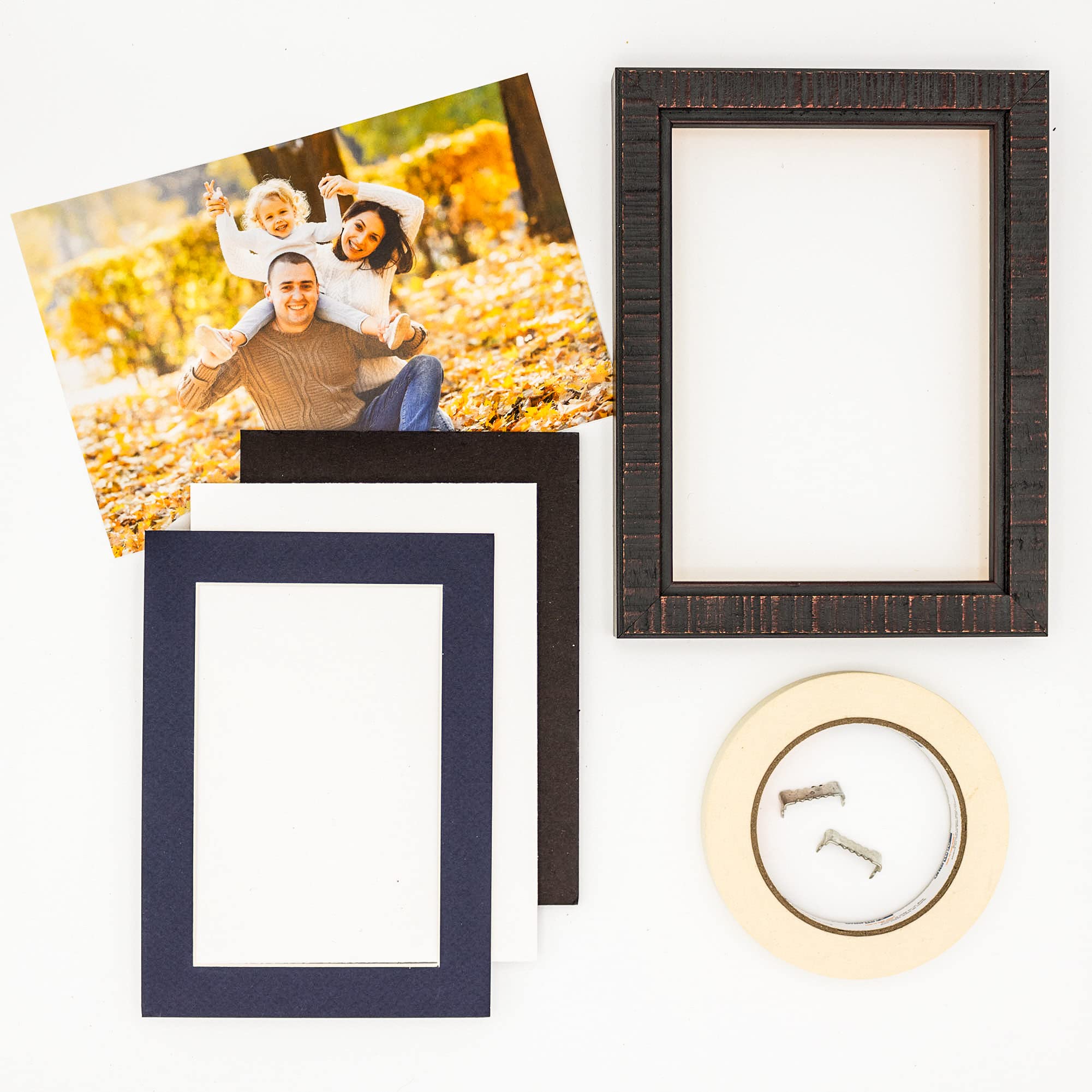 20x24 Inch Navy Blue Acid-Free Picture Mat - Precut Bevel Cut Matboard for 16x20 Photos & Artwork - Perfect for Framing, Scrapbooking, and Home Decor Display