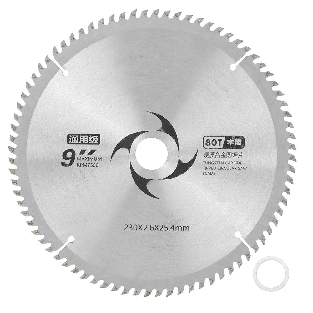 Premium 80T Wood Saw Blade - High Efficiency Cutting for Softwood - Ideal for Carpentry, DIY Projects & Woodworking