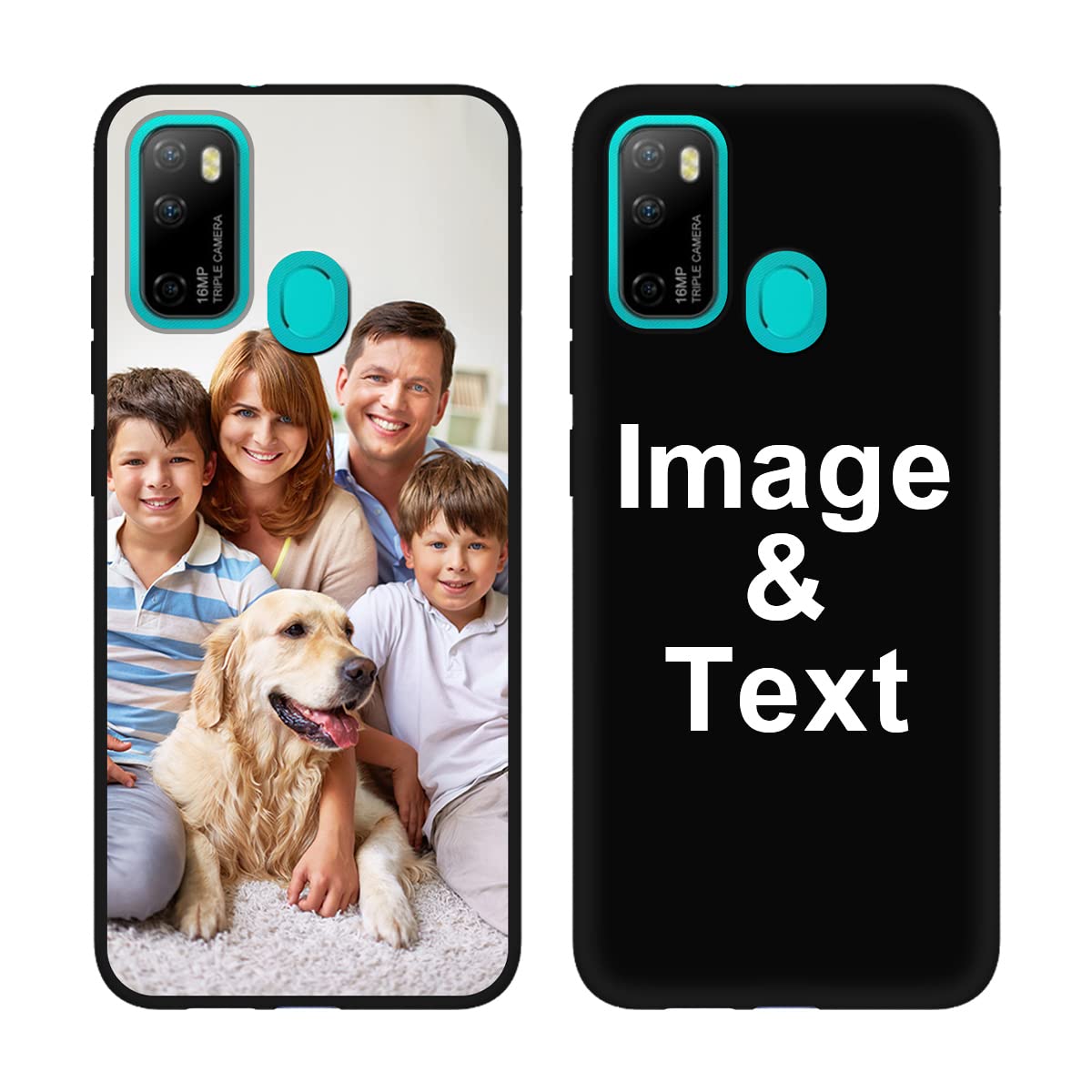 Custom Ulefone Note 9P Phone Case - Personalized Picture Shockproof Silicone Cover, Soft Candy Design Protective Case - Perfect Christmas/Birthday Gift for Her/Him - Ideal for Daily Use, Travel & Outdoor Activities