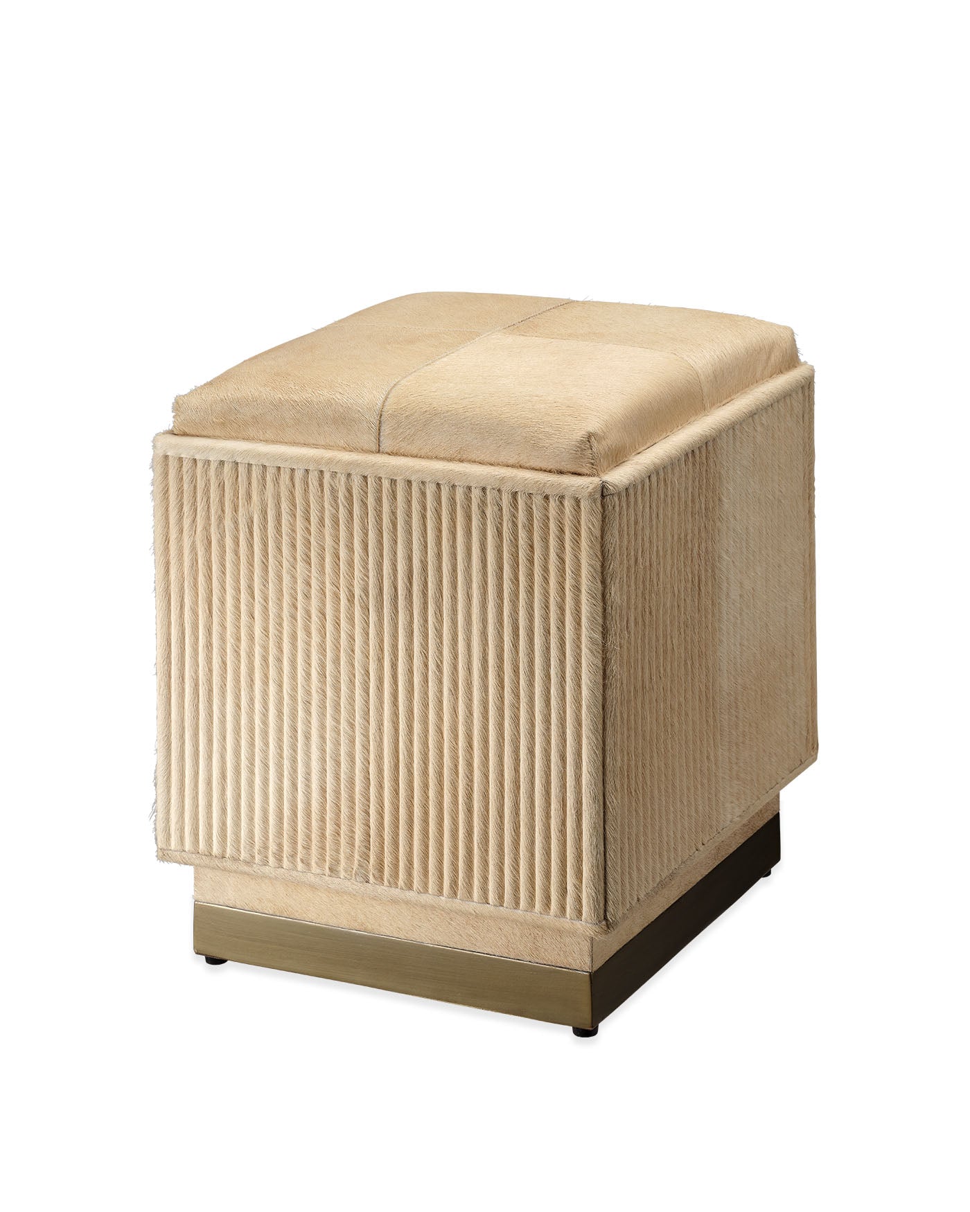 Easton Ottoman Tan - Stylish and Comfortable Footrest Pouf for Living Room, Bedroom, or Office - Perfect for Relaxing, Reading, or Extra Seating