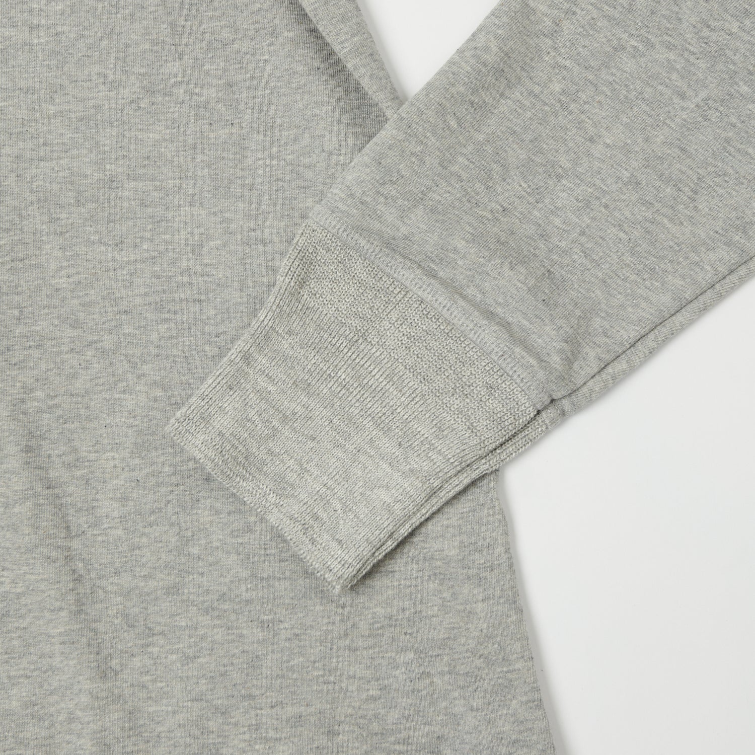 Merz b. Schwanen 206 Premium Cotton Long Sleeve Henley Shirt for Men - Soft Grey Melange Color | Casual Wear, Layering & Everyday Comfort