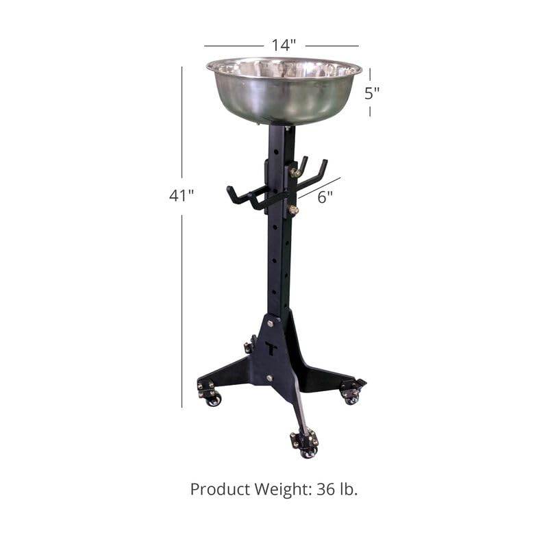 Titan Fitness Freestanding Portable Chalk Stand Hangers - Heavy Duty Gym Chalk Holder for Weightlifting, Rock Climbing & Gymnastics - Perfect for Home Gym, CrossFit & Outdoor Training