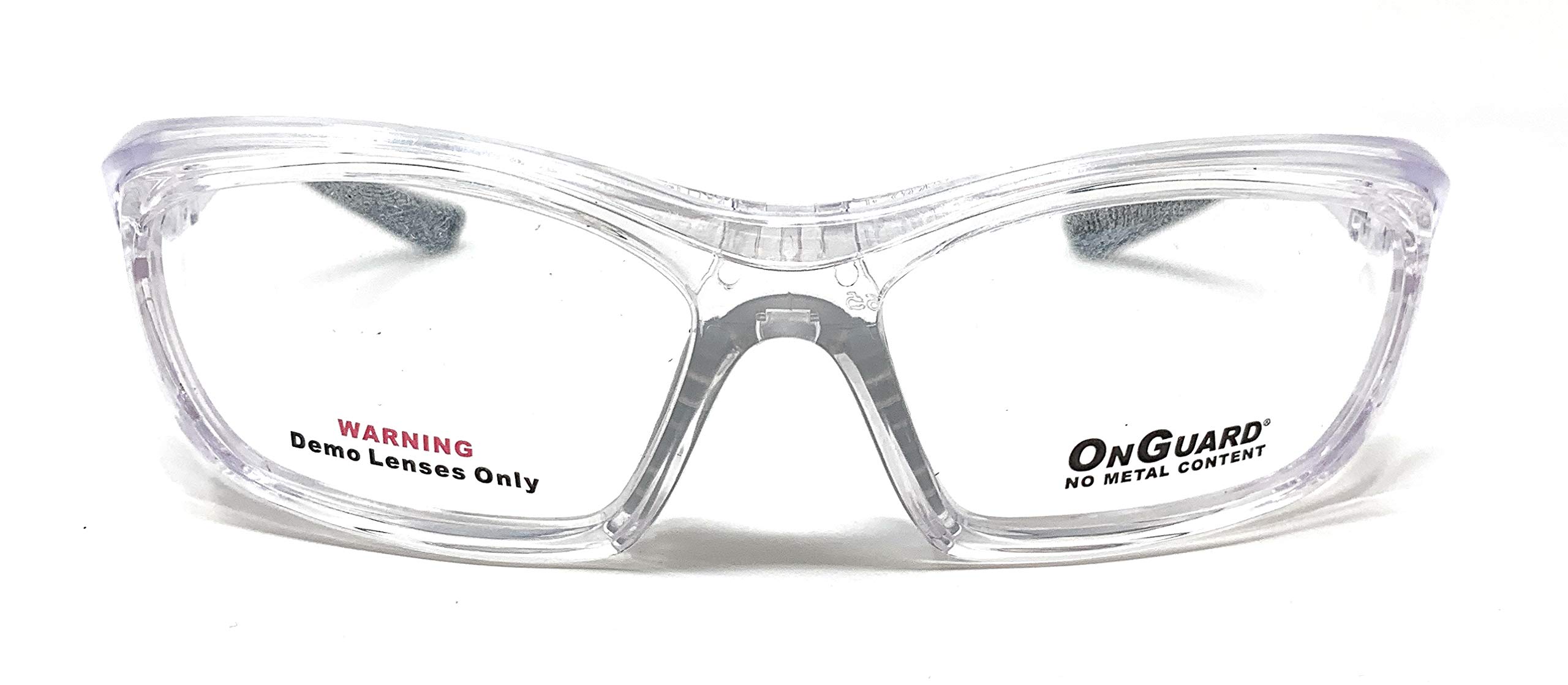 OnGuard Safety Eyewear OG 220S Small Clear Nylon Frame Goggles (55mm-15mm-130mm) - Protective Glasses for Construction, Lab Work & DIY Projects