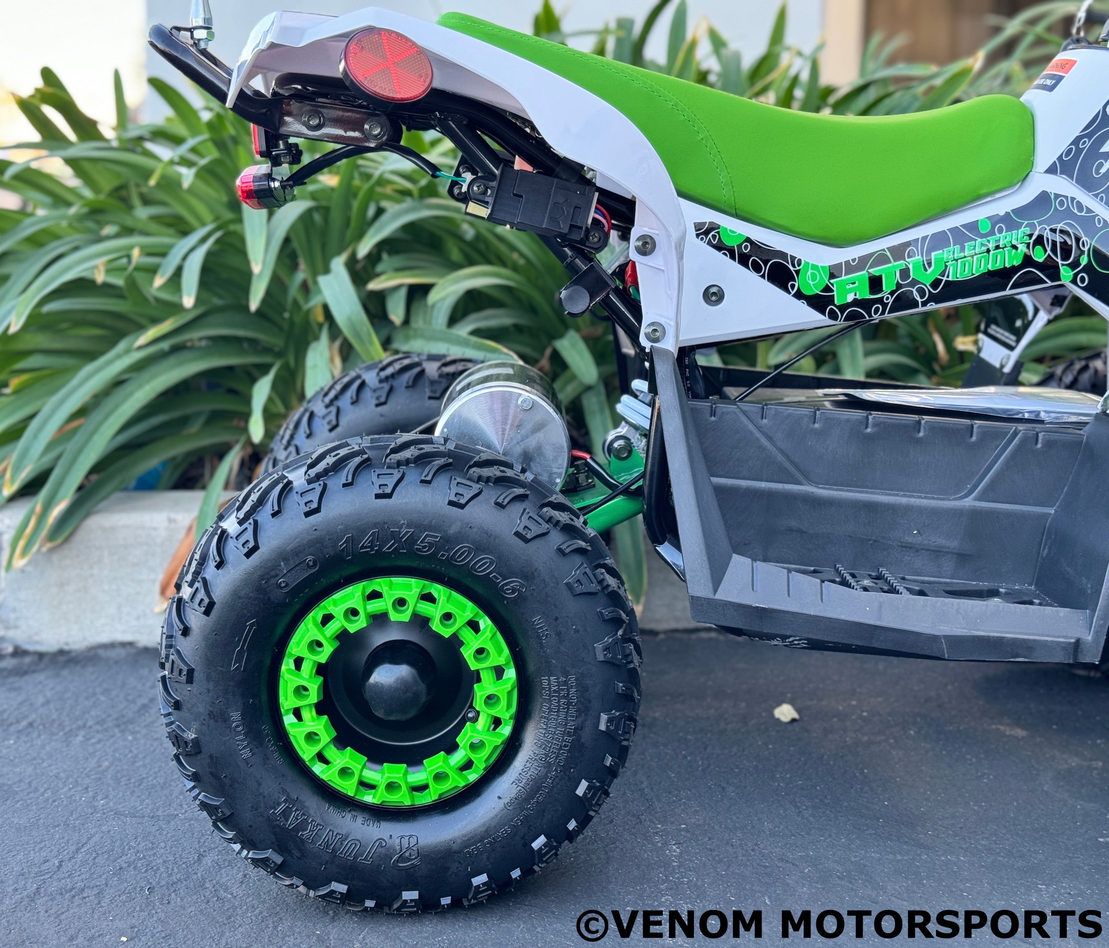 Venom E Racer 1000W 36V Electric ATV for Adults - Off-Road Adventure, Hunting & Farm Work - Powerful All-Terrain Vehicle with Long Battery Life