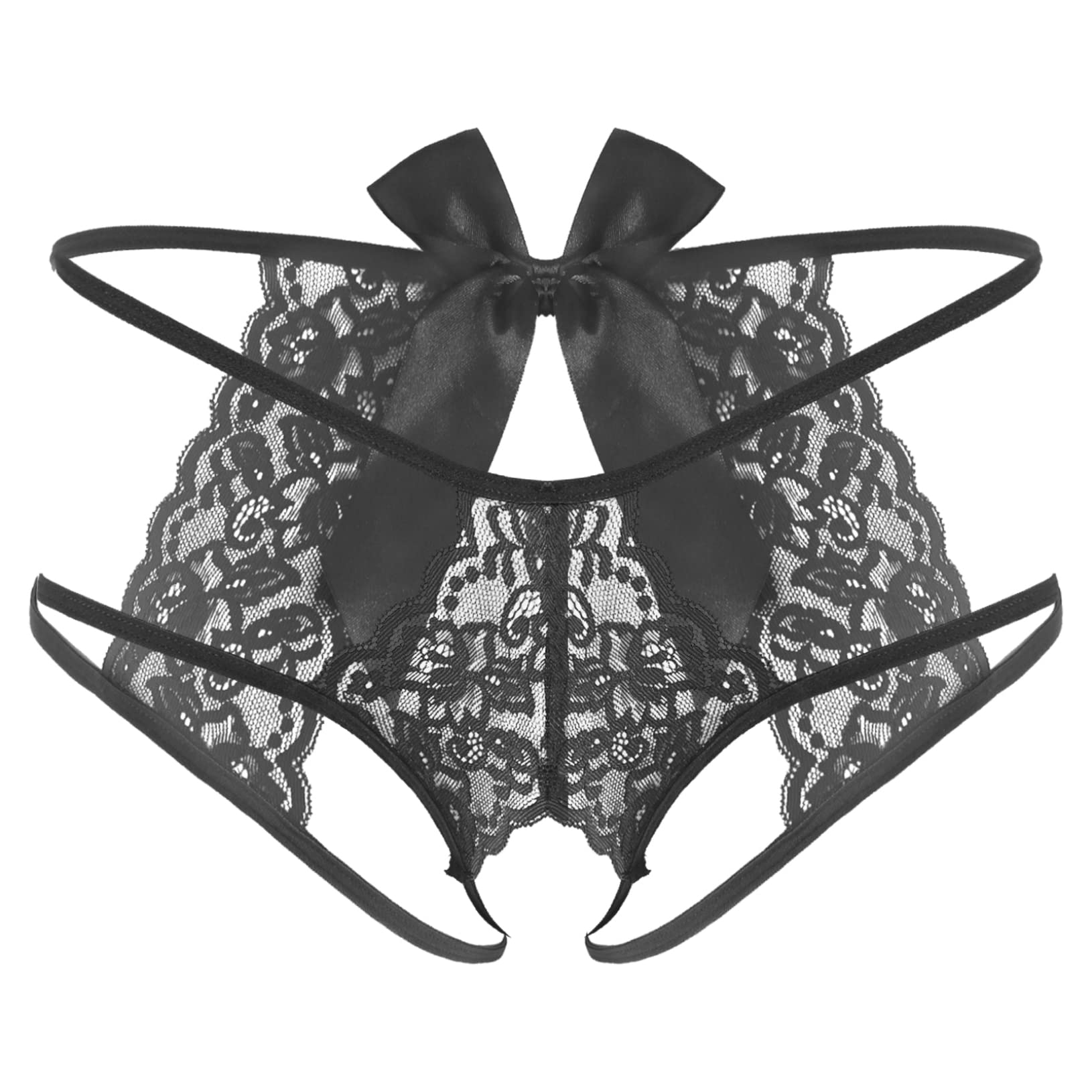 Sexy Hollow Out Lace Panties for Men - Sissy Lingerie Briefs Gay Underwear Nightwear - Perfect for Crossdressing, Role Play & Sensual Nights
