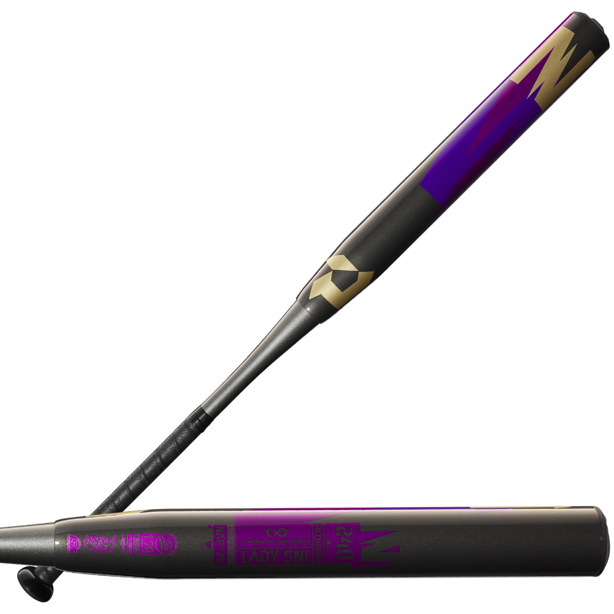 DeMarini 2025 Lady SNI Fastpitch Softball Bat - Lightweight & Durable for Women Players | Perfect for Competitive Games & Training Sessions