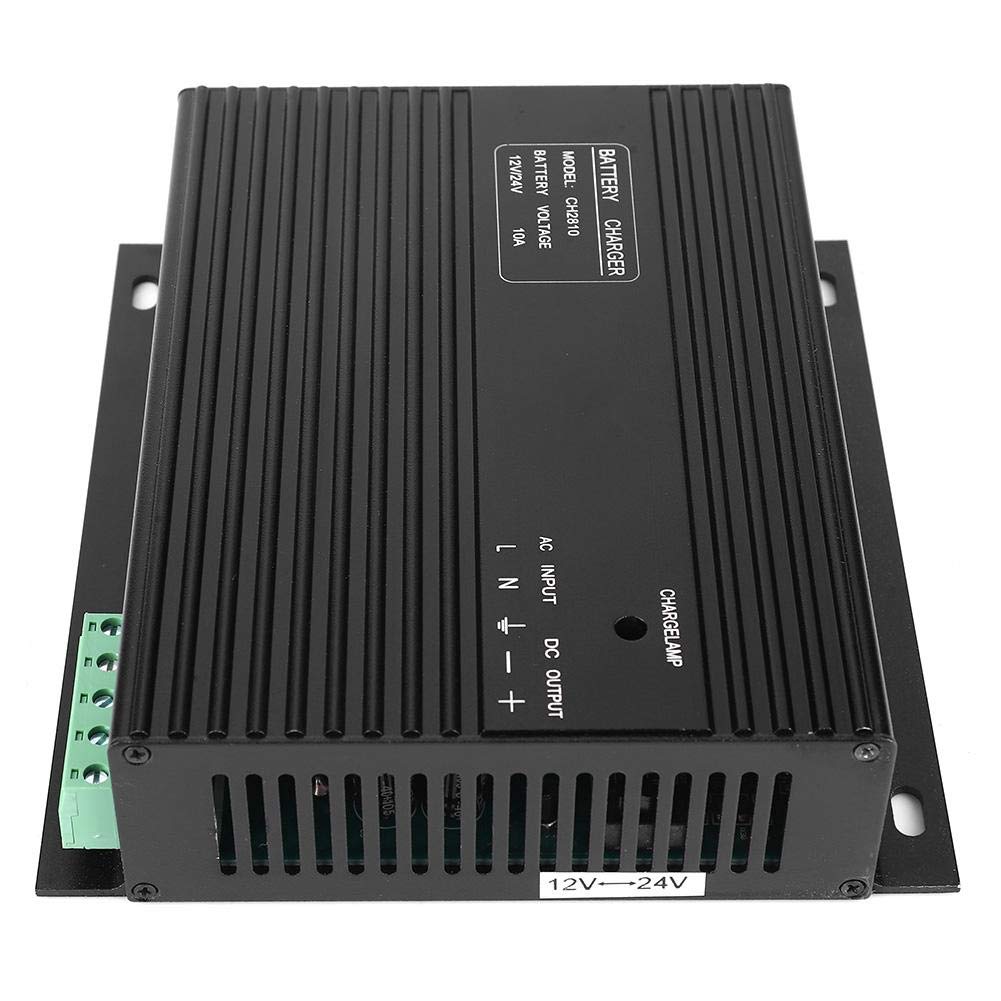 12V/24V Generator Battery Charger CH2810 - Universal Genset Charger for Cars, Trucks, Motorcycles & Power Equipment | Ideal for Emergency Power, RV Camping & Off-Grid Living