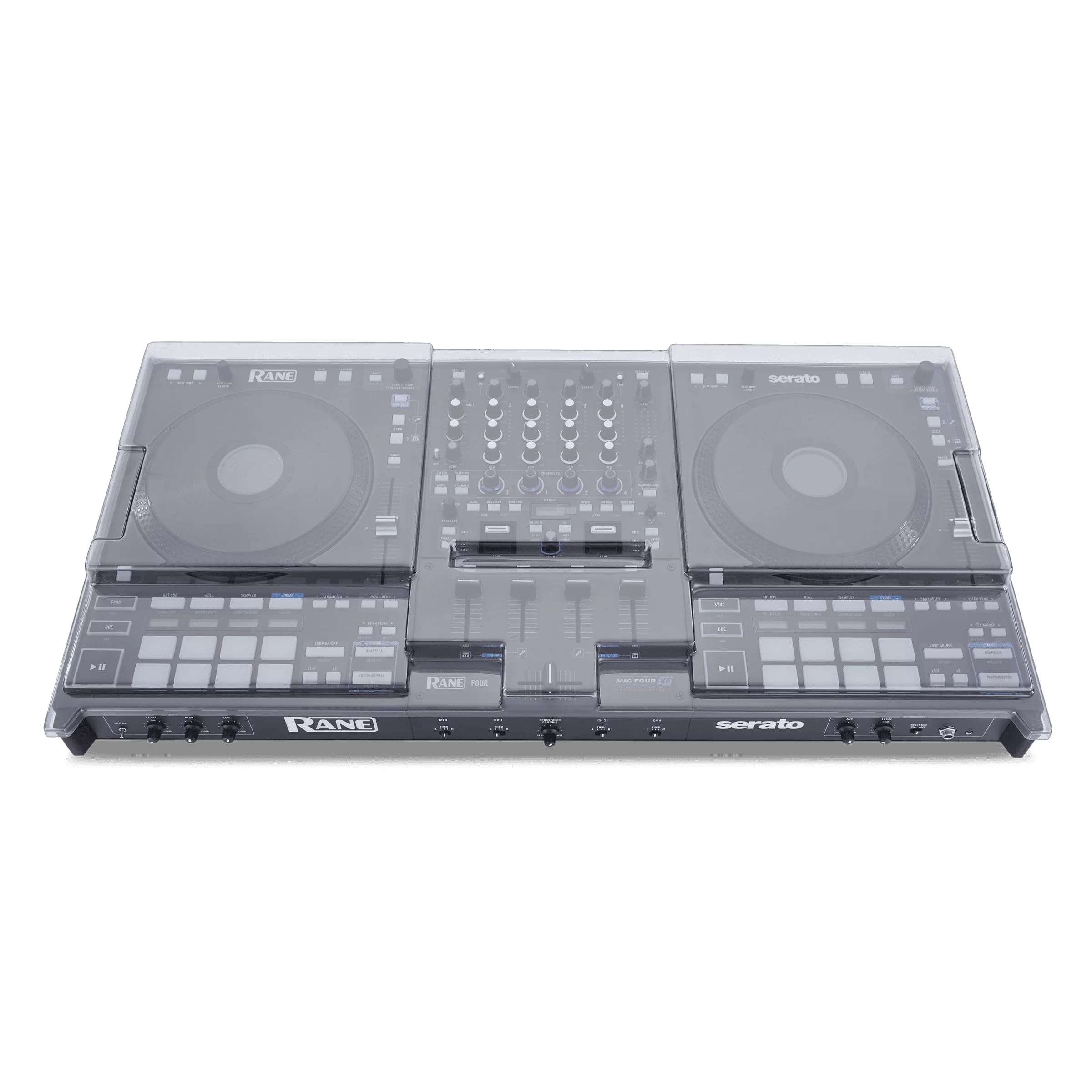 Decksaver Protective Cover for Rane Four DJ Controller (DS-PC-RANE4) - Perfect for Studio, Live Performances & Equipment Protection