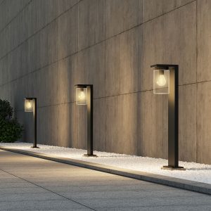 Ardila IP44 Waterproof Outdoor Post Light - Small & Medium Sizes for Patio, Garden, and Pathway Lighting