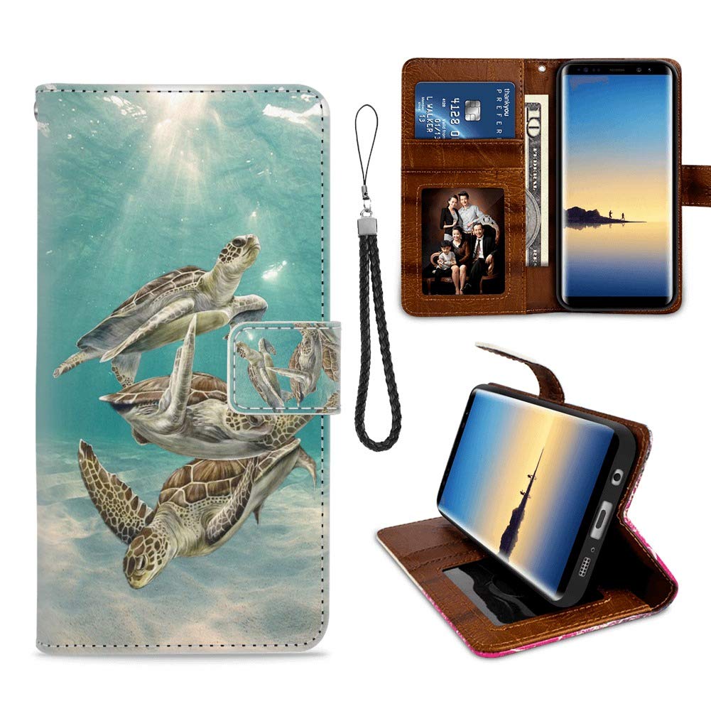 Samsung Galaxy Note 8 Wallet Case - Premium Leather Flip Cover with Card Slots & TPU Protection | Slim Protective Phone Case for Business, Travel & Everyday Use