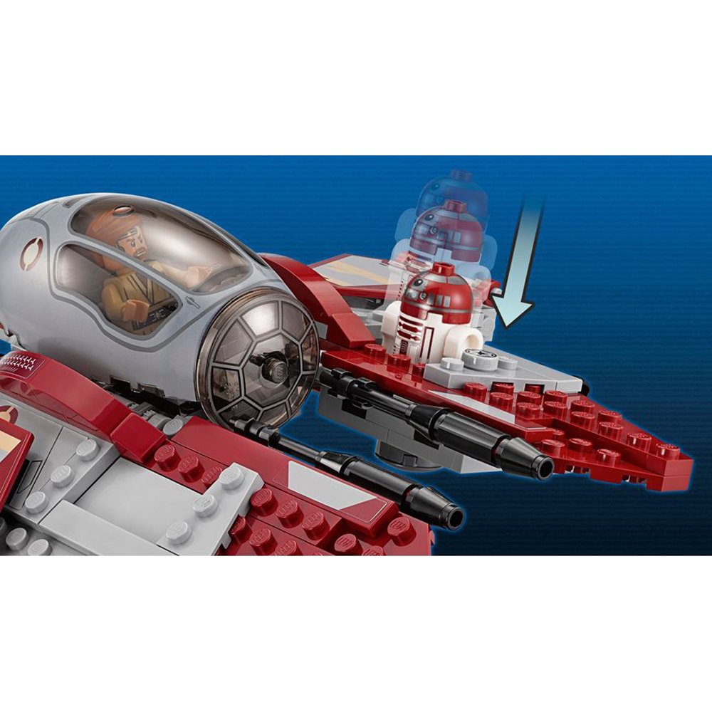LEGO Star Wars Obi-Wan's Jedi Interceptor 75135 Building Kit (215 Pieces) - Ultimate Collector Series for Kids & Adults | Perfect for Star Wars Fans, Gift Giving & Display Collection