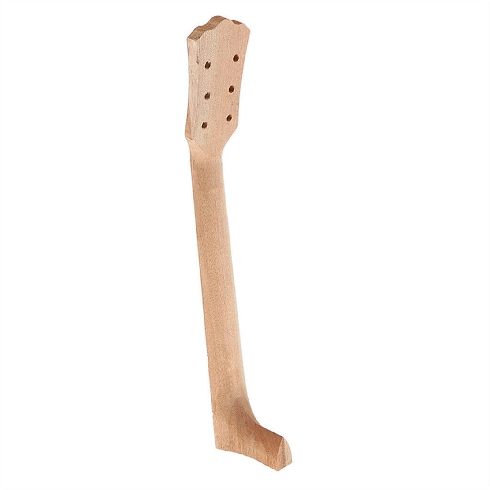 Mahogany Acoustic Guitar Neck Replacement for 40-Inch Folk Guitar - Unfinished DIY Repair Part | Perfect for Guitar Maintenance, Custom Builds & Music Instrument Upgrades