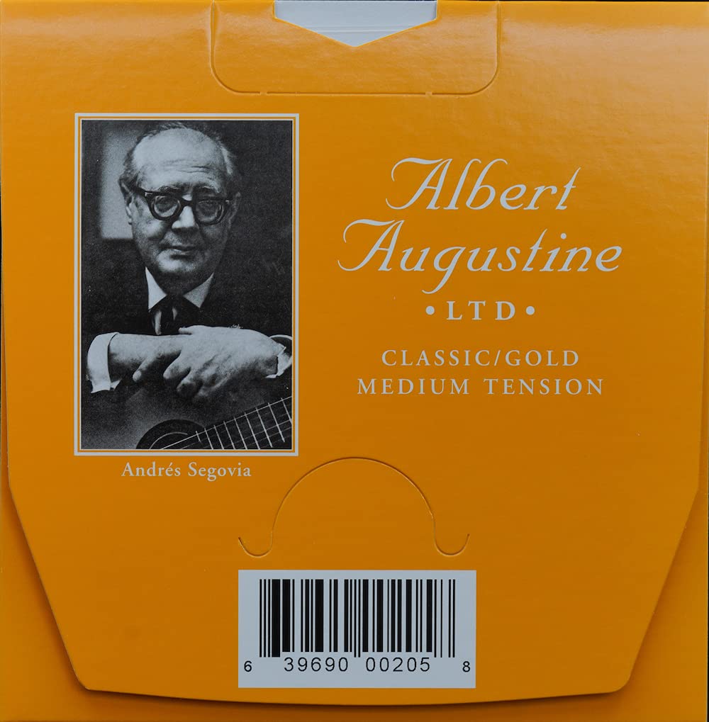 Premium Classic Gold Medium Tension Classical Guitar Strings (3-Pack) - Nylon Strings for Warm Tone & Smooth Playability | Perfect for Beginners, Professionals & Live Performances
