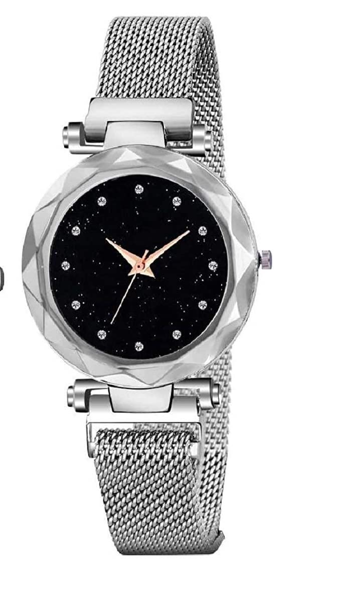 Trendy Magnetic Belt Watches for Women & Girls - Stylish & Adjustable SR-725 AT-725 | Perfect for Casual Wear, Office & Special Occasions