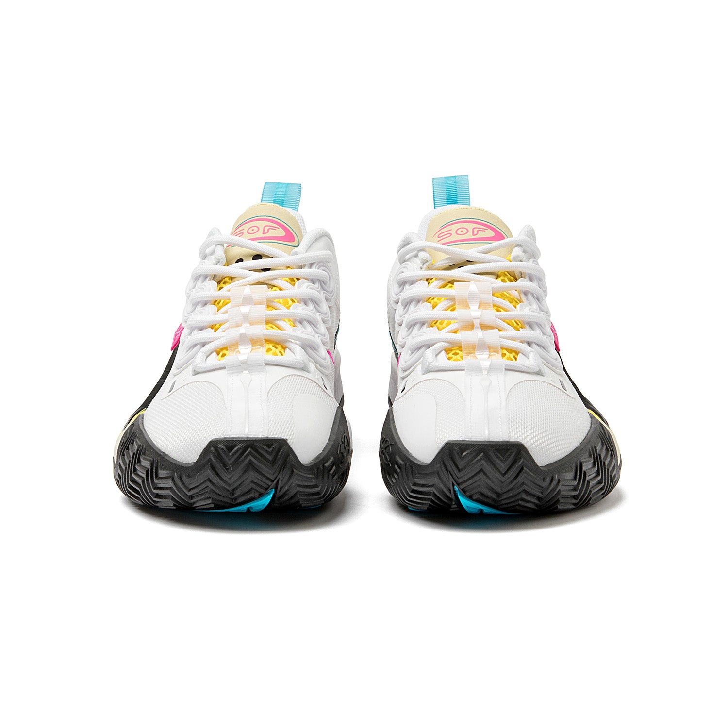 Wade Son of Flash Bright Yellow Basketball Shoes - High-Performance Sneakers for Men - Perfect for Indoor & Outdoor Court Play