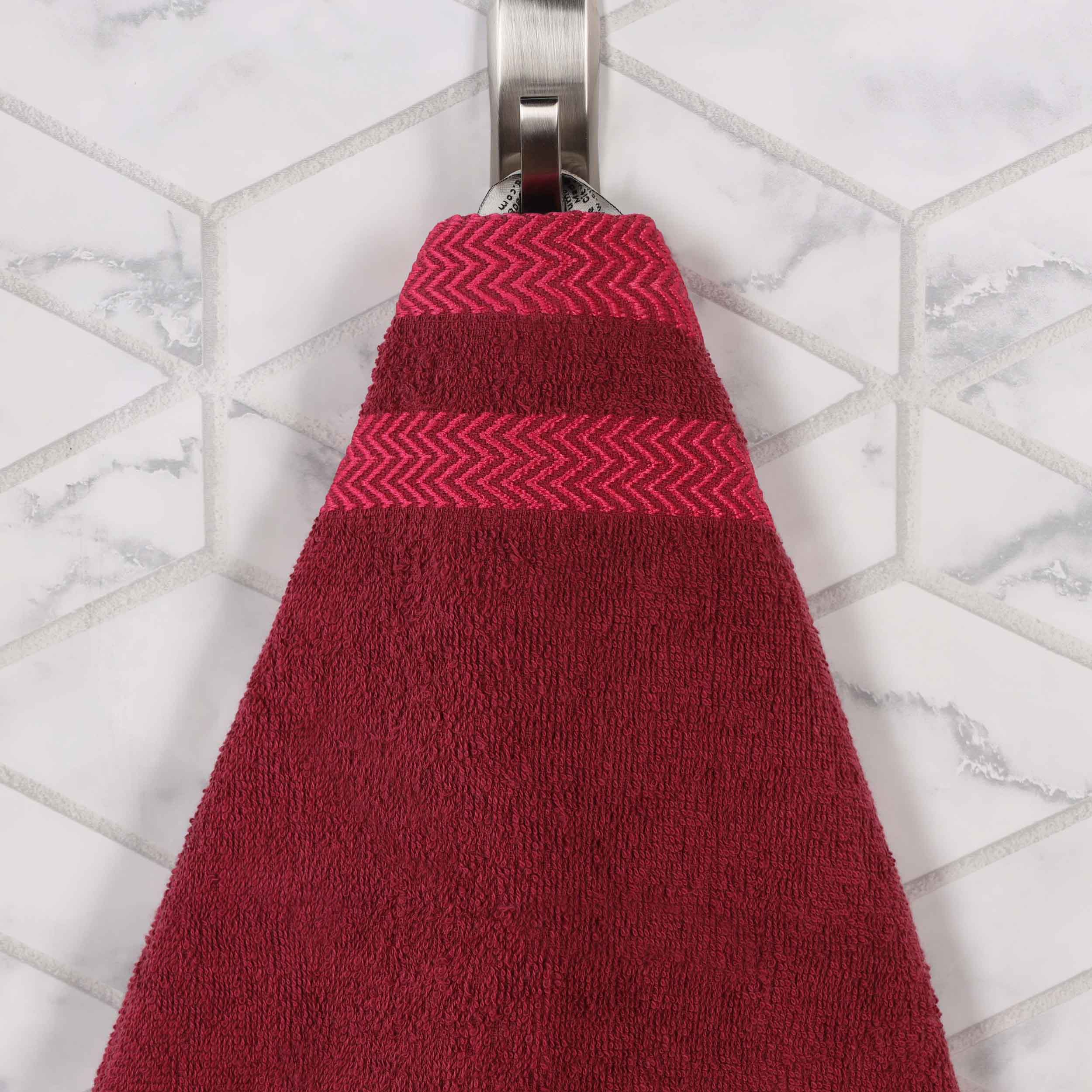 Premium 6-Pack Hays Cotton Soft Medium Weight Hand Towels - Absorbent & Quick-Drying for Kitchen, Bathroom & Guest Use