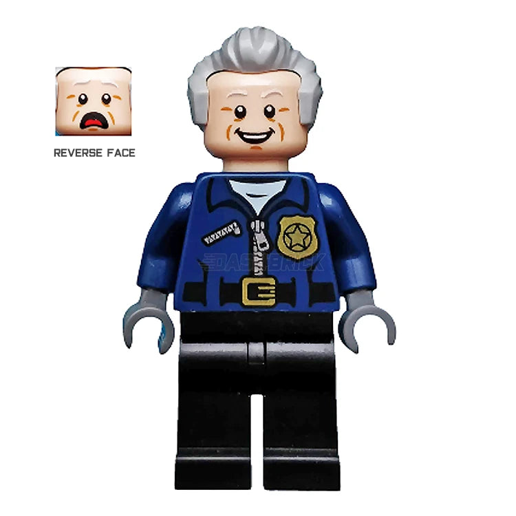 LEGO Minifigure Captain Stacy from Spider-Man (2016) | MARVEL Superhero Collectible Toy | Perfect for Display, Play & Superhero Fans
