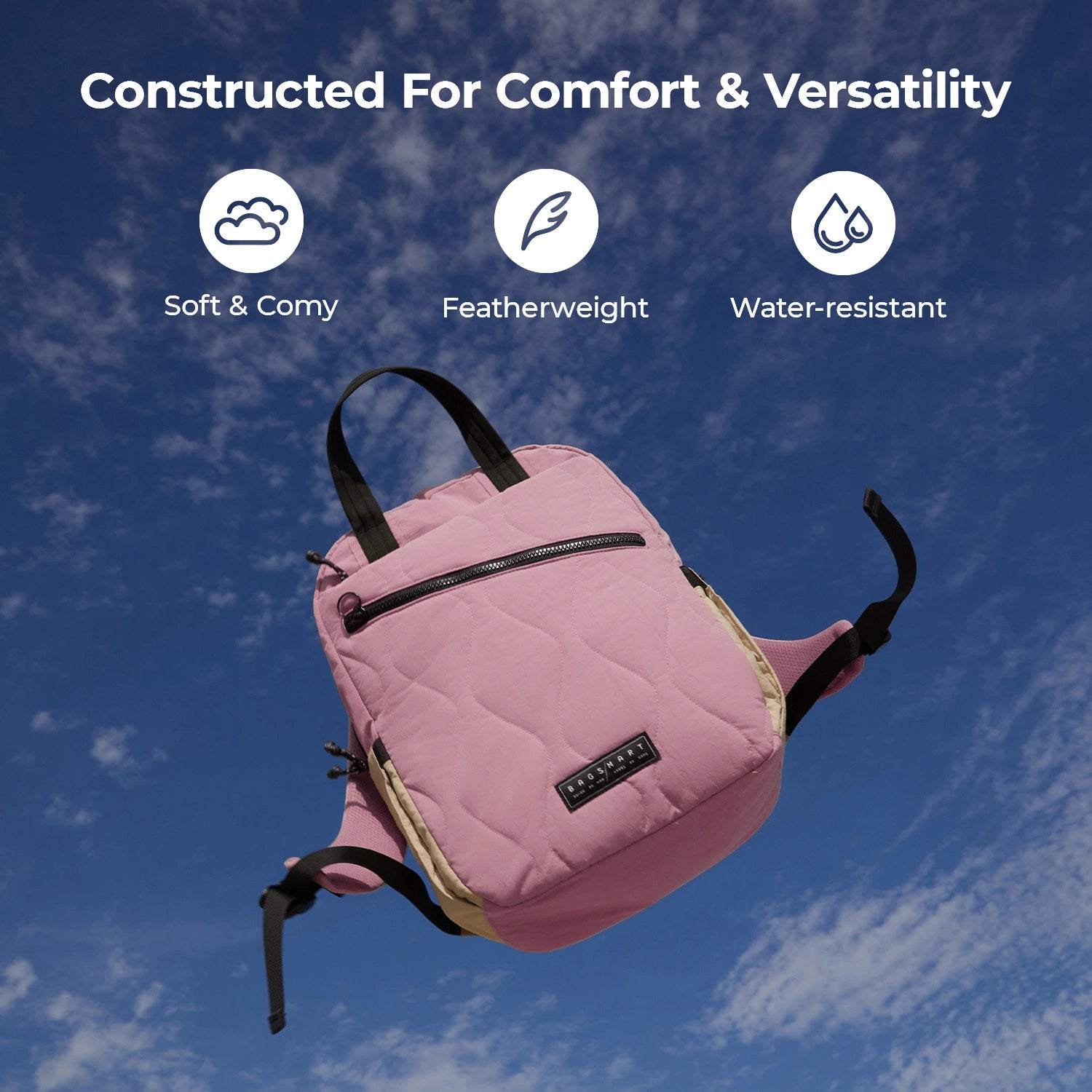 Paz 23L Lightweight Waterproof Hiking Backpack for Men & Women - Durable Travel Daypack for Outdoor Camping, Hiking, School & Work Commute